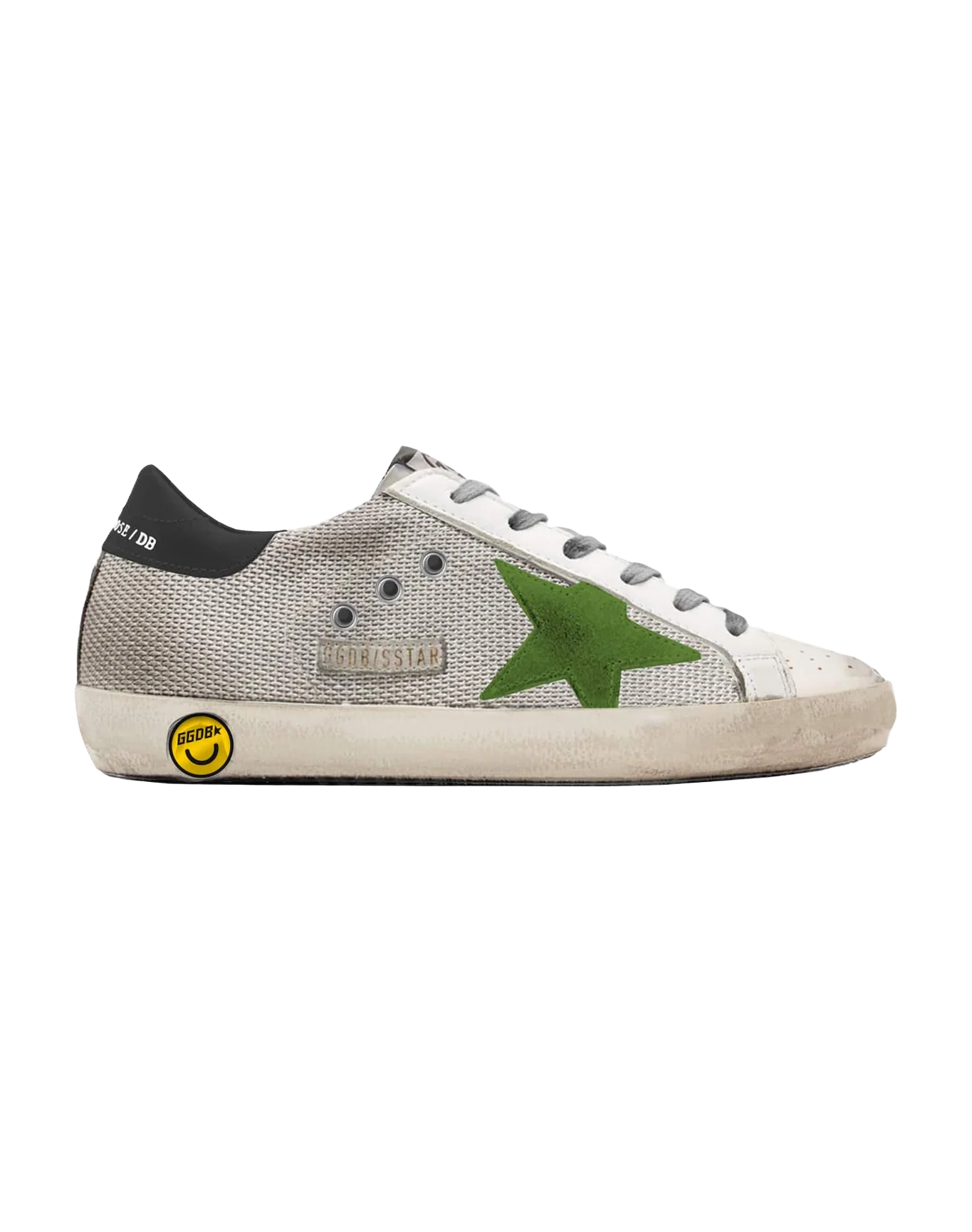 Kids | Sneakers Super-Star Silver Mesh-Lime Suede - Image 2