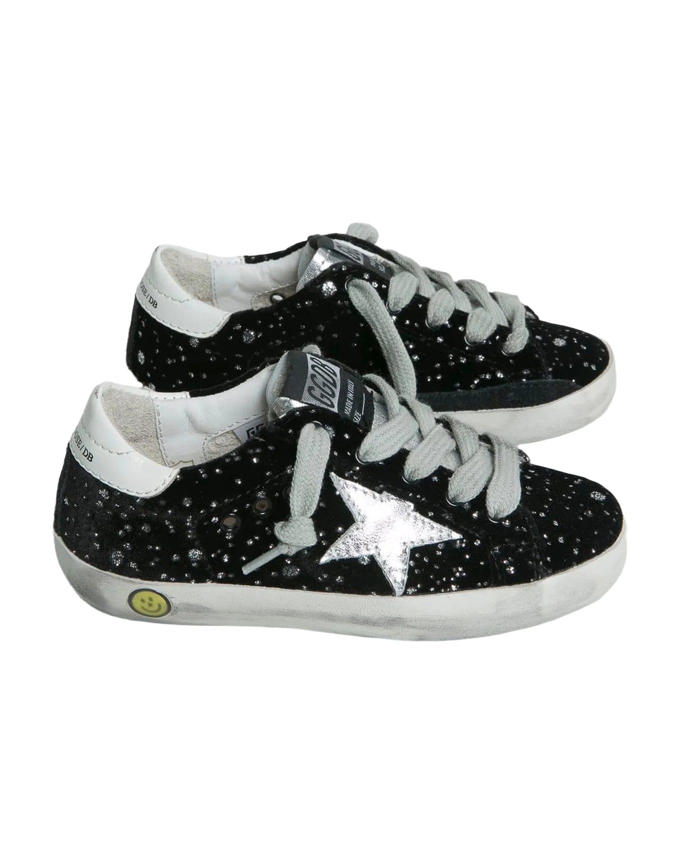 Kids | Sneakers Superstar Night Velvet with Stars - Image 2