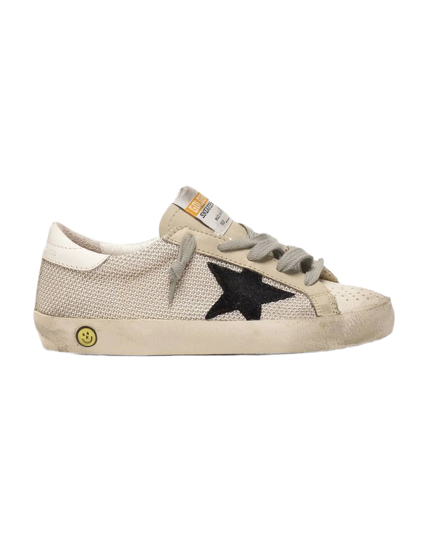 Kids | Super-Star Sneakers Hi-Tech Fabric with Nubuck Star - Image 2