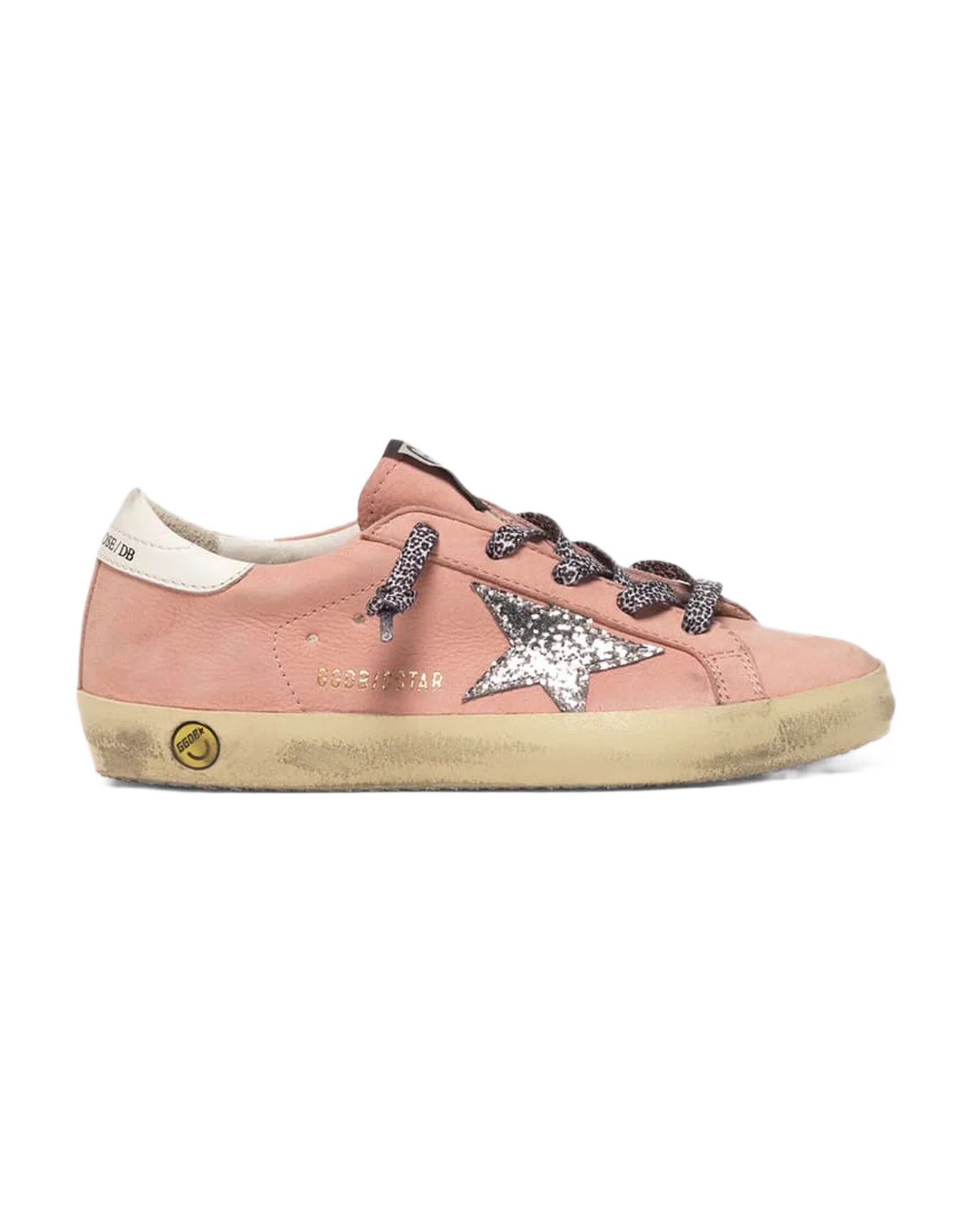 Kids | Super-Star Sneakers Nubuck with Glitter Star - Image 5