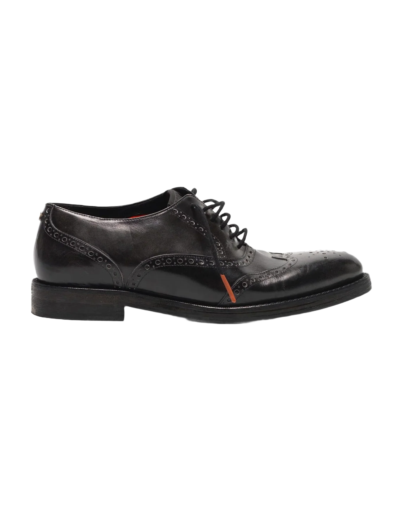 Men | Ball Shoes Made Of Leather with Brogue On The Toe - Image 4