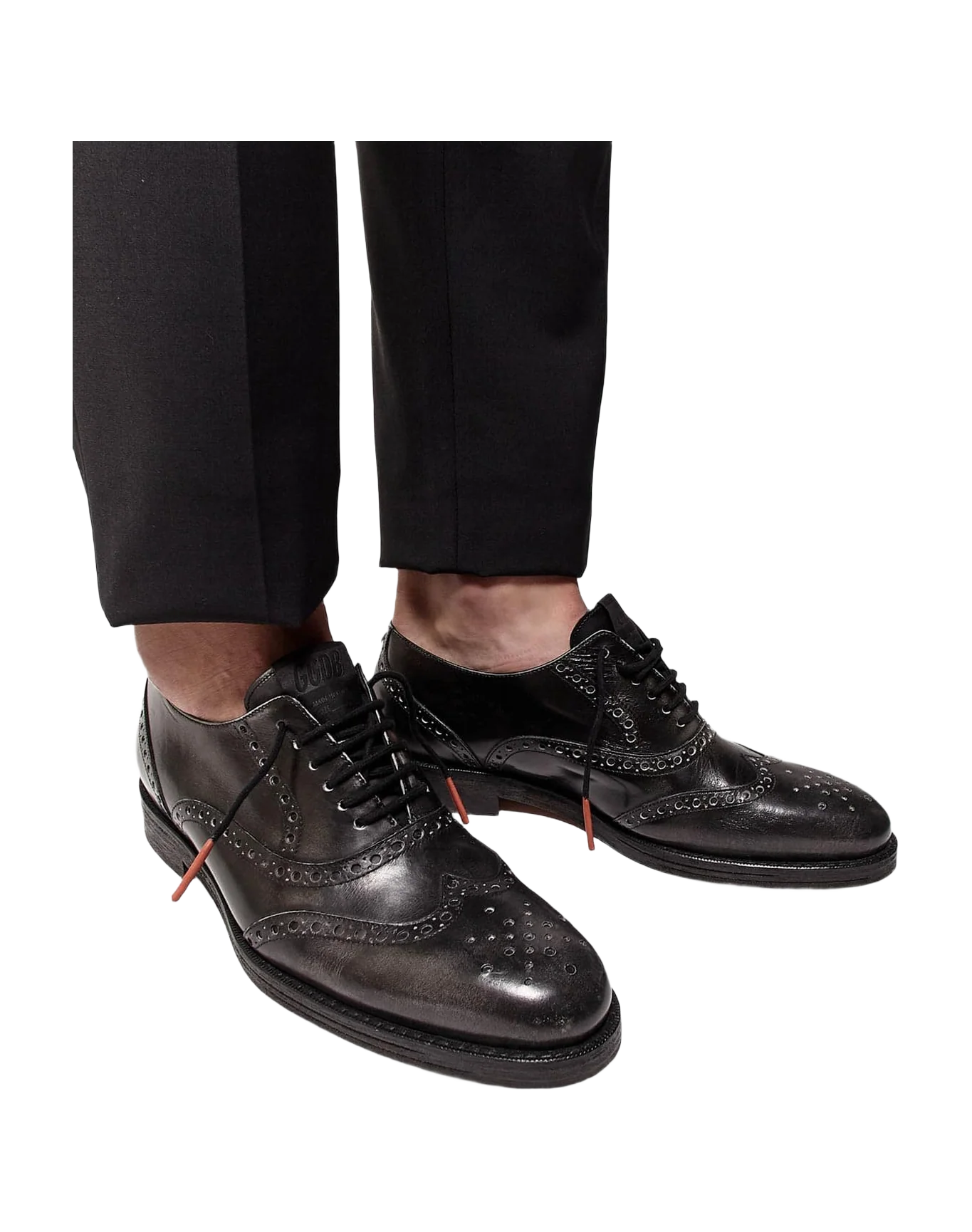 Men | Ball Shoes Made Of Leather with Brogue On The Toe - Image 7