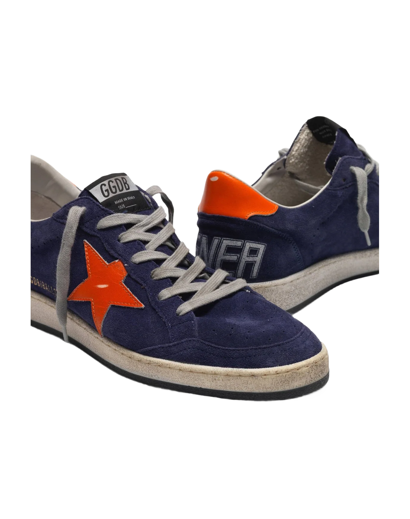 Men | Ball Star Sneakers Suede with Leather Star & Heel Tab