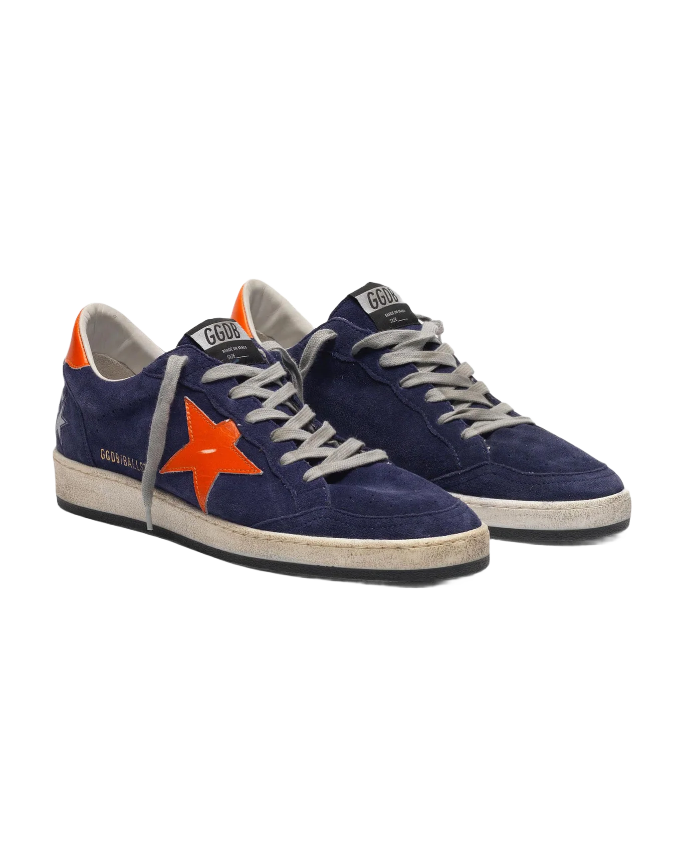 Men | Ball Star Sneakers Suede with Leather Star & Heel Tab - Image 5