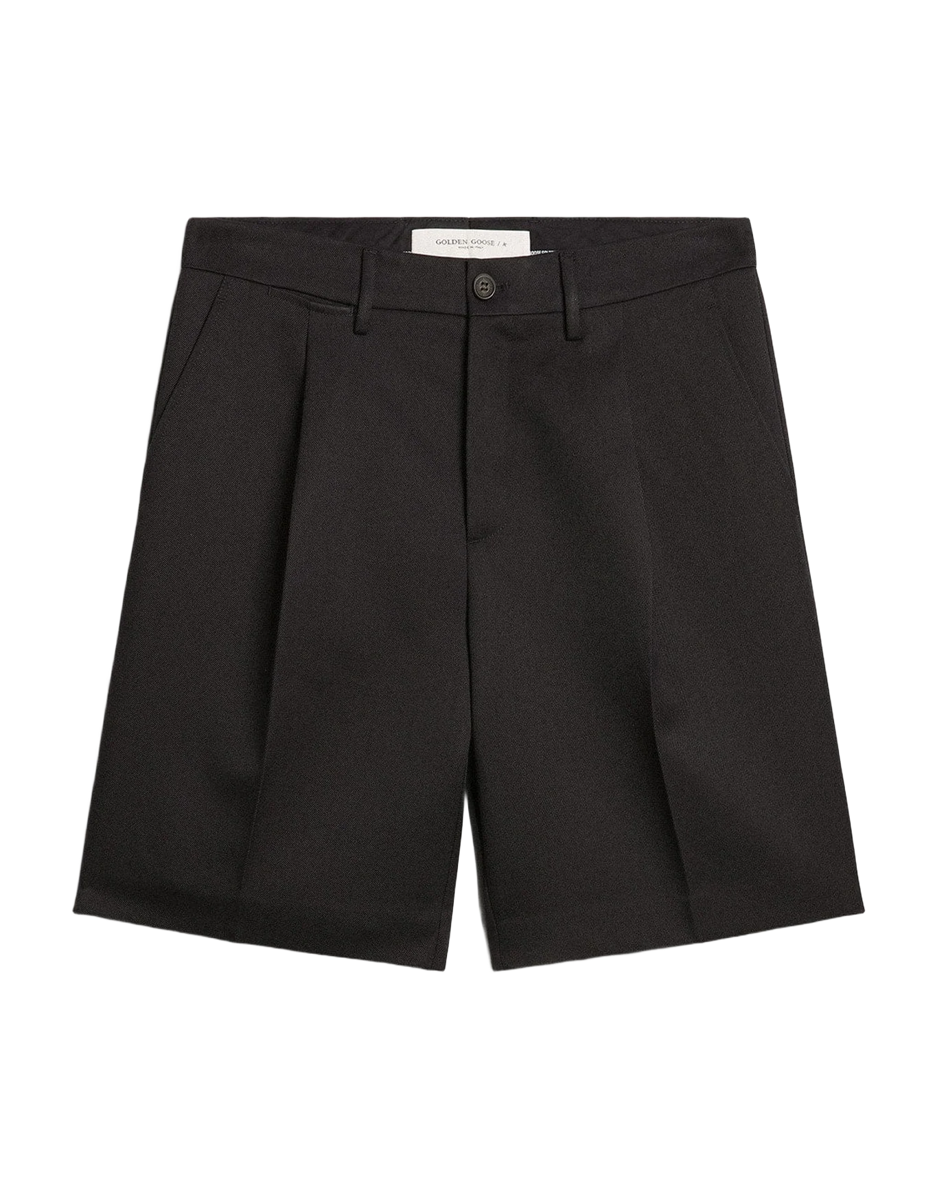 Men | Bermuda Shorts Dark Blue Wool | Dark Blue - Image 12