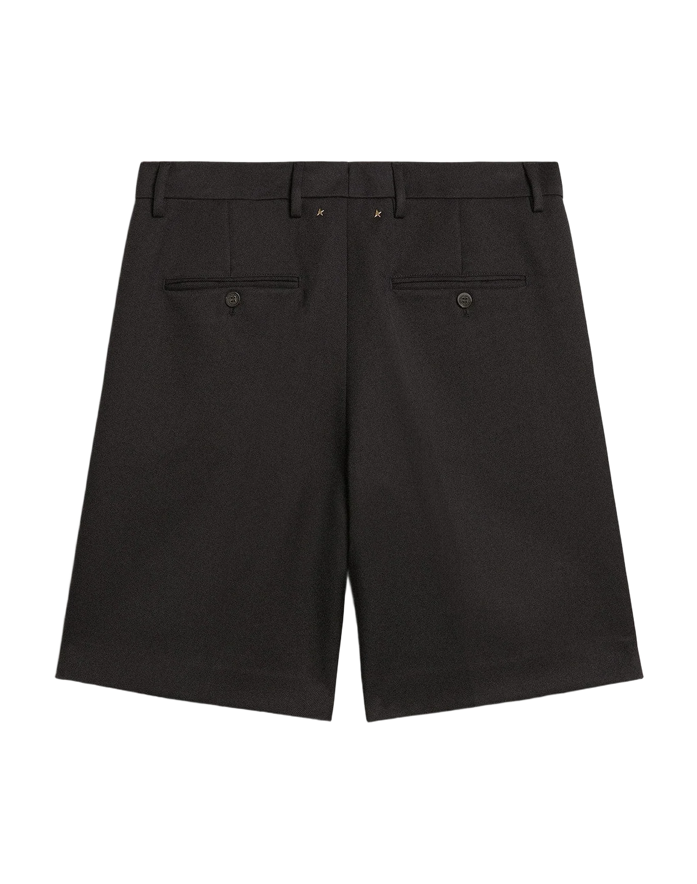 Men | Bermuda Shorts Dark Blue Wool | Dark Blue - Image 3