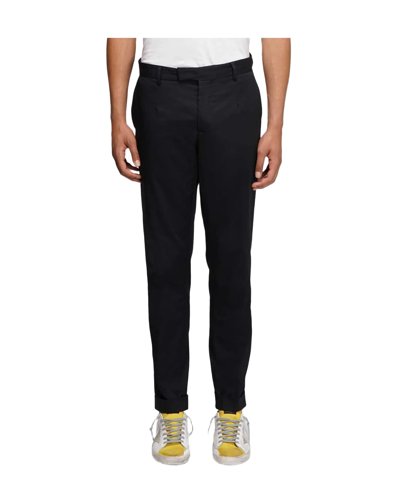 Men | Black Milano Tailored Trousers - Image 4