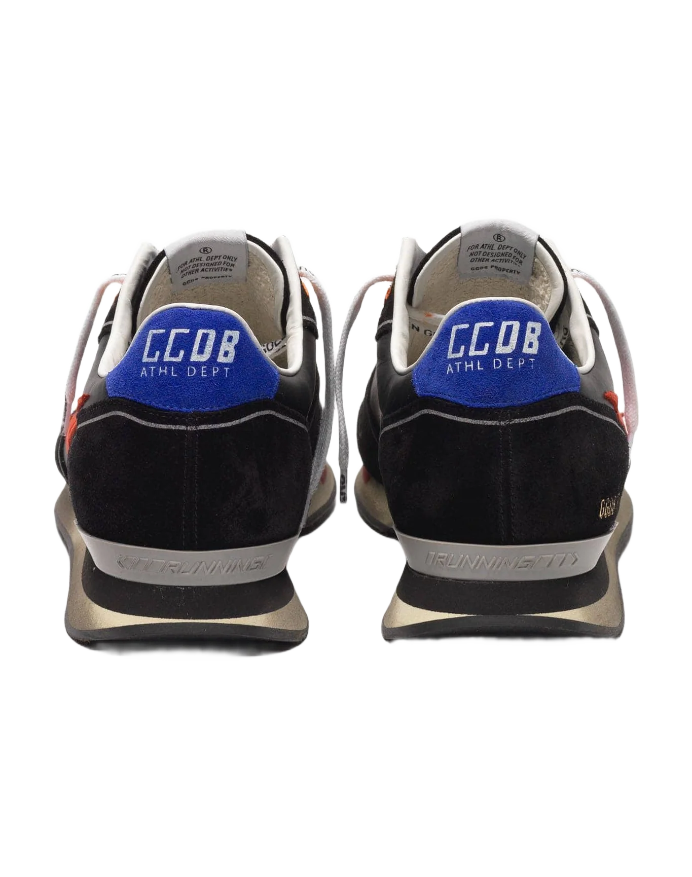 Men | Black Running Sneakers with Red Star - Image 8