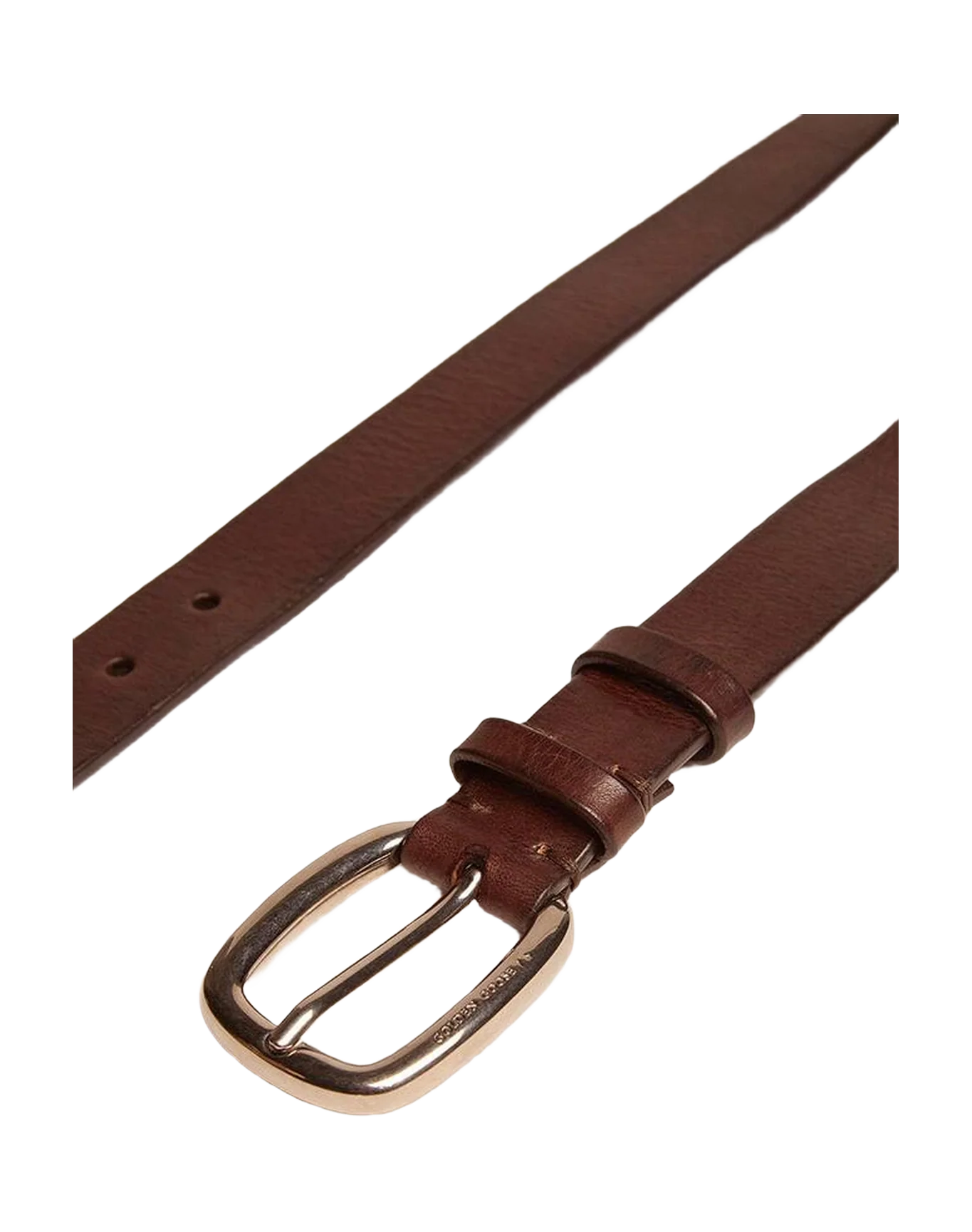 Men | Brown Houston Belt Washed Leather | Testa Di Moro - Image 4