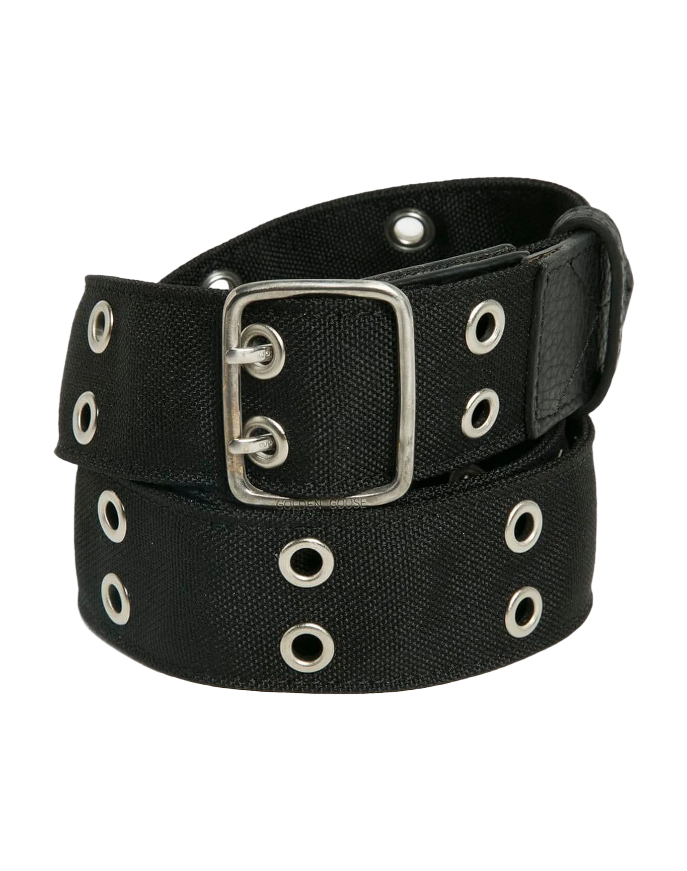 Men | Eyelet Belt Black Cordura - Image 2