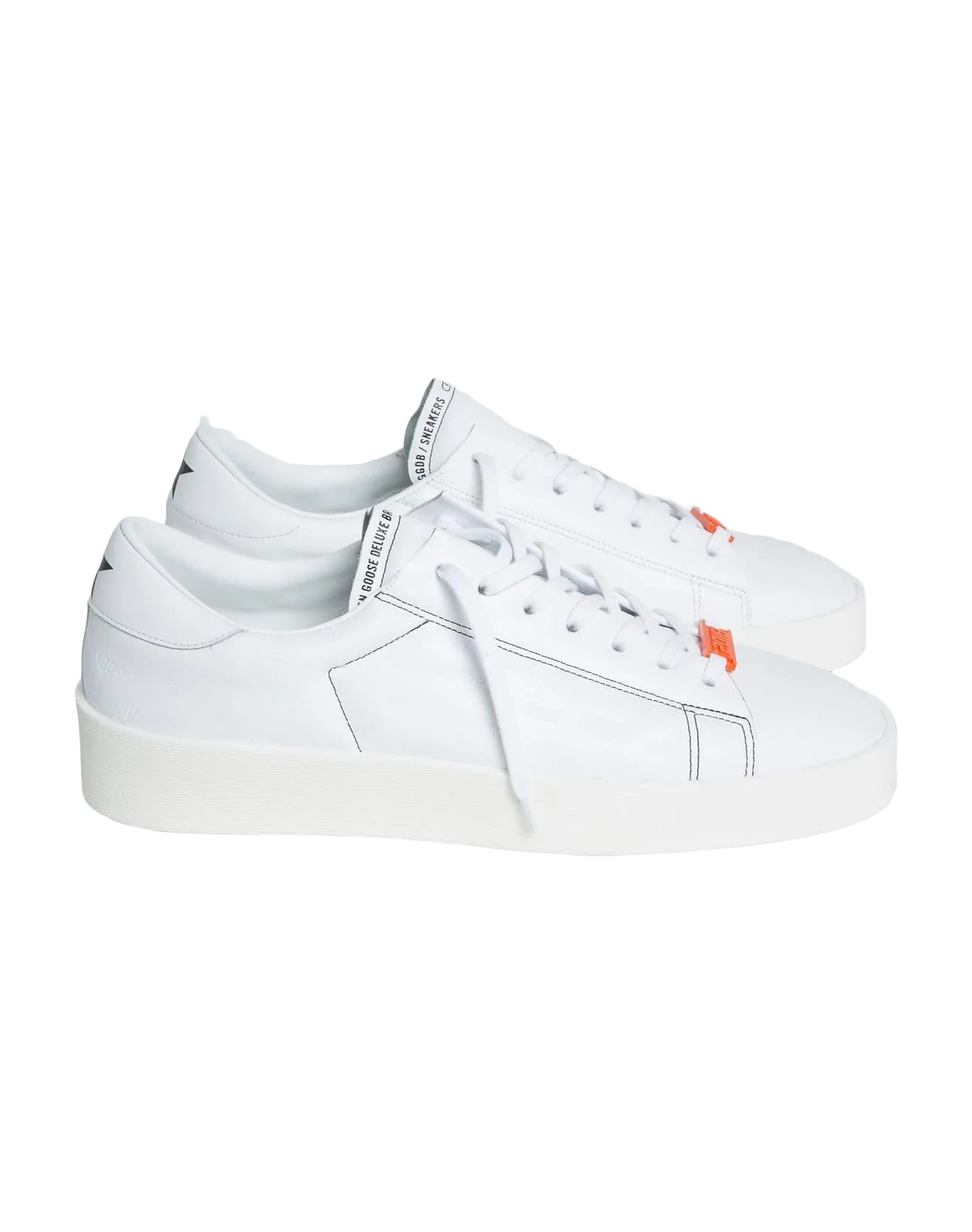Men | High End Sneakers with All-Over Logo Print - Image 3