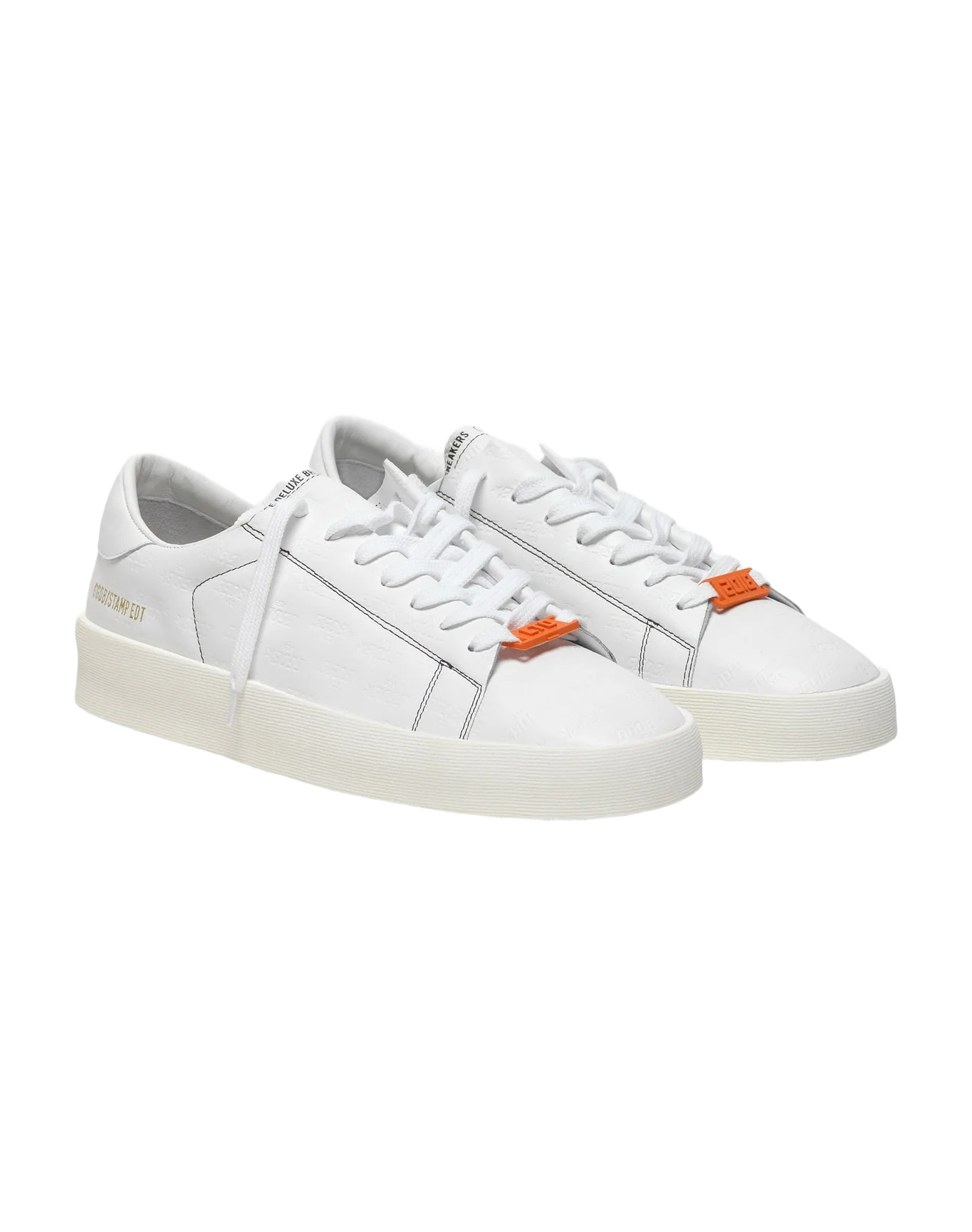 Men | High End Sneakers with All-Over Logo Print - Image 4