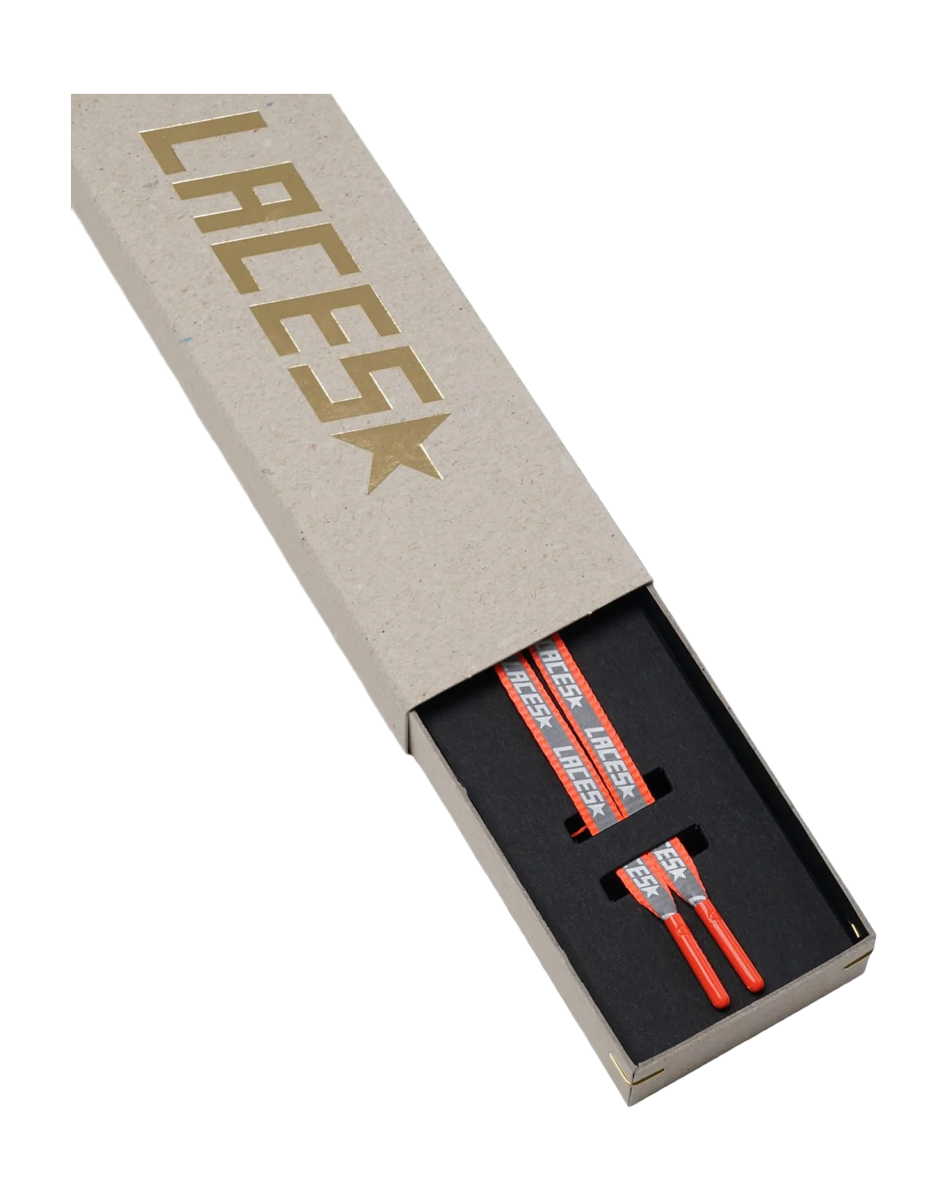 Men | Neon Orange Reflective Laces with Laces Print - Image 5