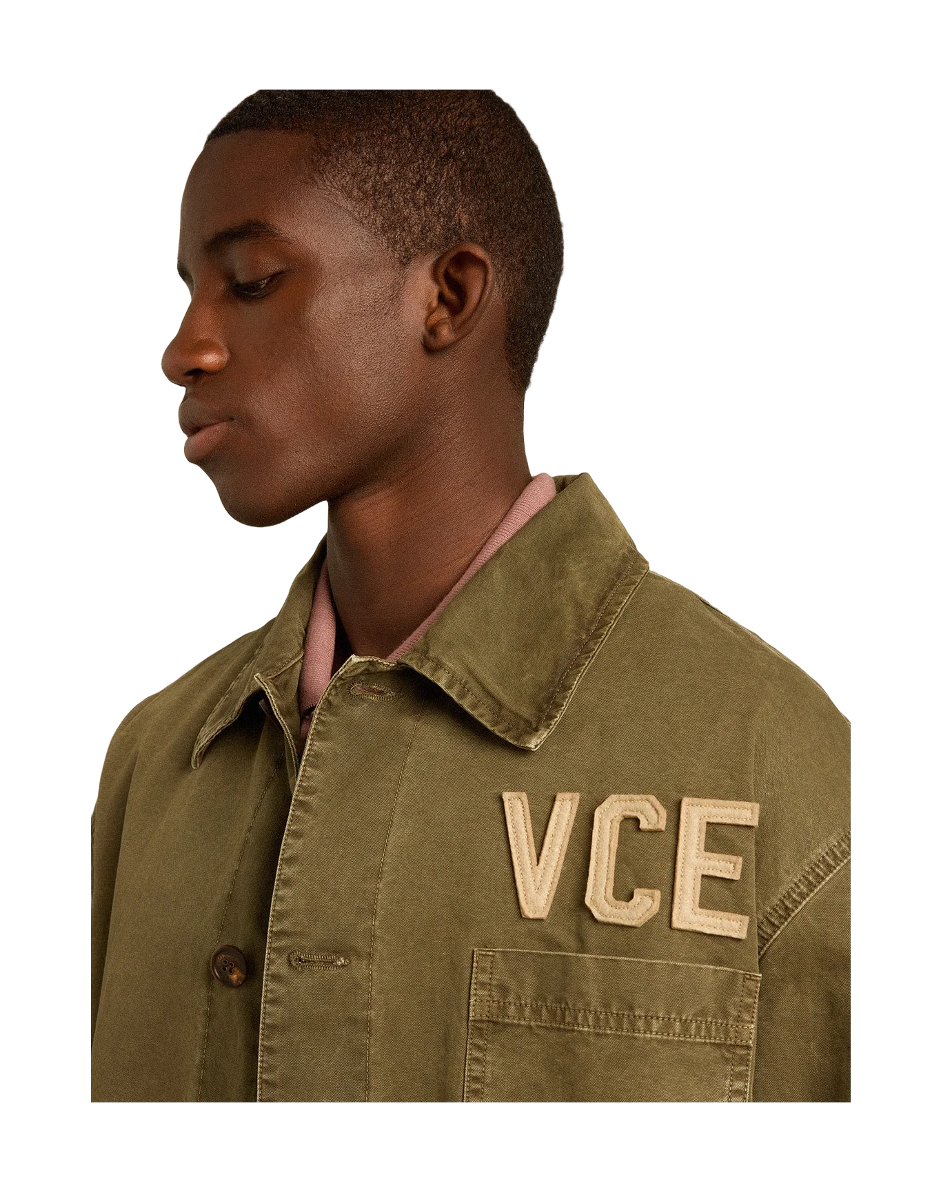 Men | Olive-Colored Cotton Shirt | Kalamata - Image 10