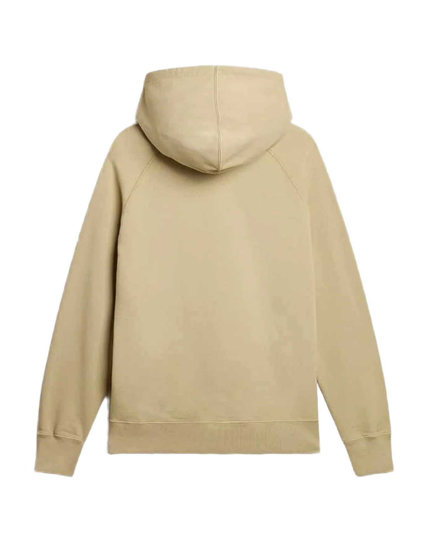 Men | Pale Eucalyptus-Colored Hoodie with Front Pocket | Eucalyptus x Dark Red - Image 8