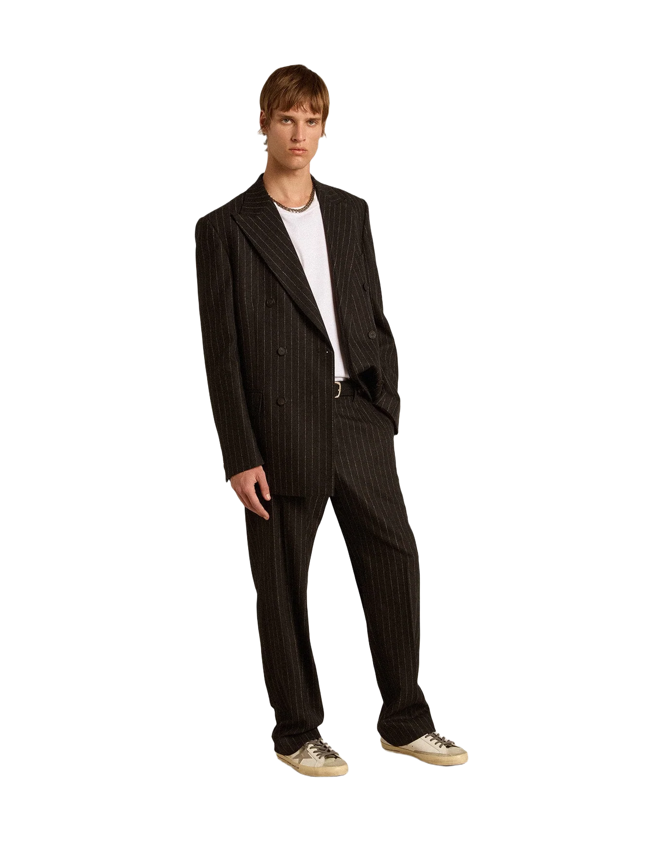 Men | Pants Dark Gray Wool | Melange Dark Grey x Arctic Wolf - Image 4