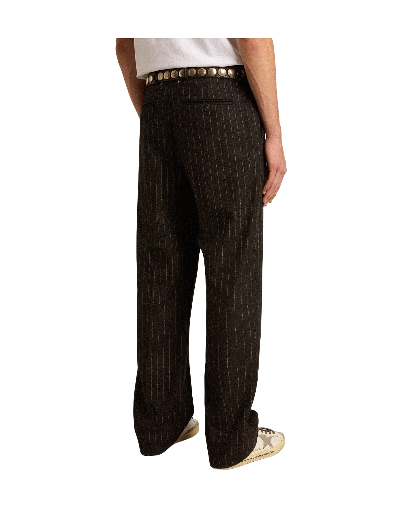 Men | Pants Dark Gray Wool | Melange Dark Grey x Arctic Wolf - Image 5