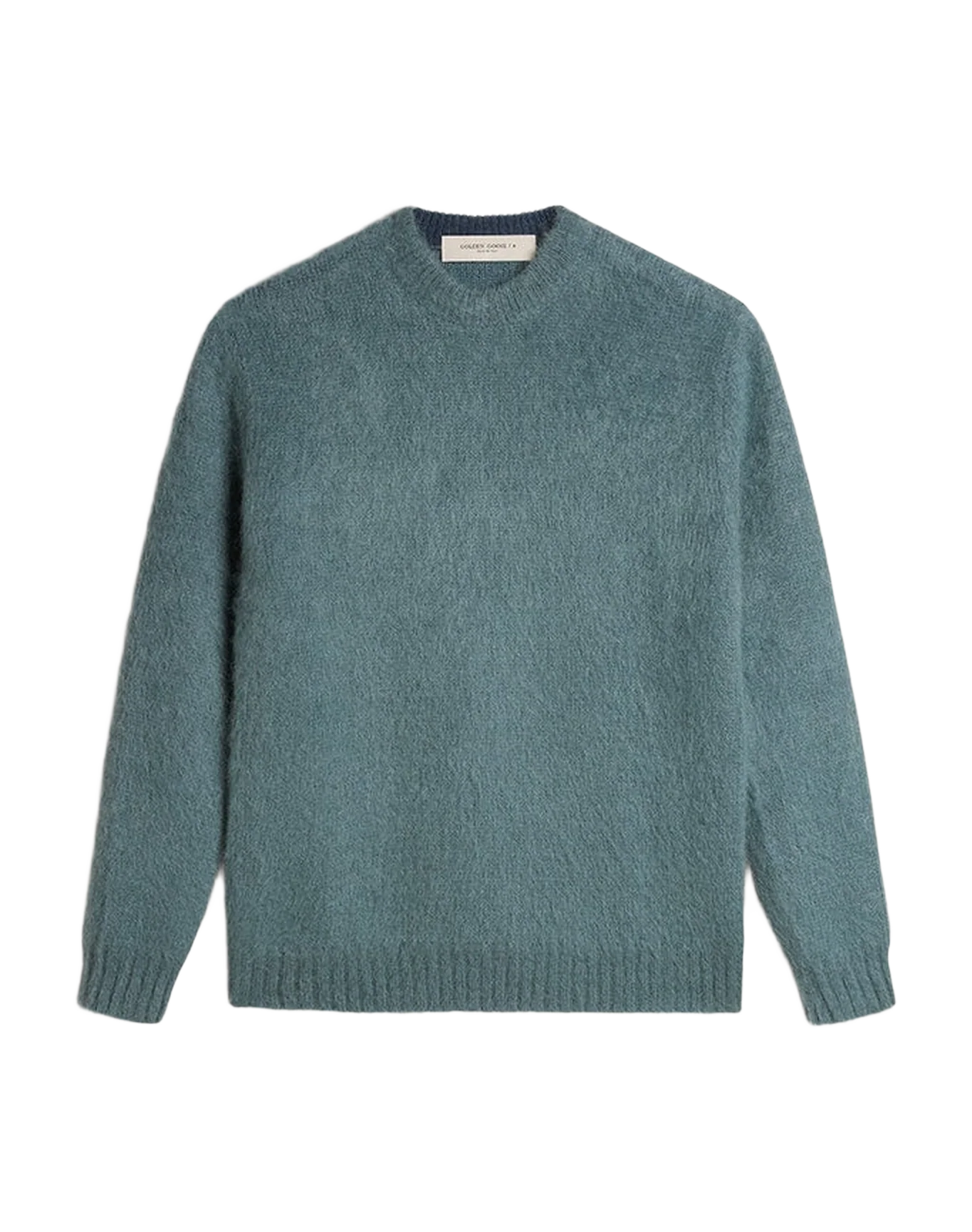 Men | Powder-Blue Mohair Sweater | Spring Lake - Image 9