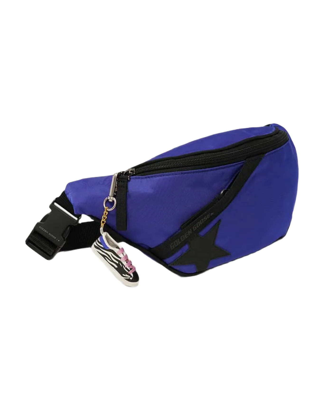 Men | Royal Blue Nylon Journey Belt Bag - Image 7