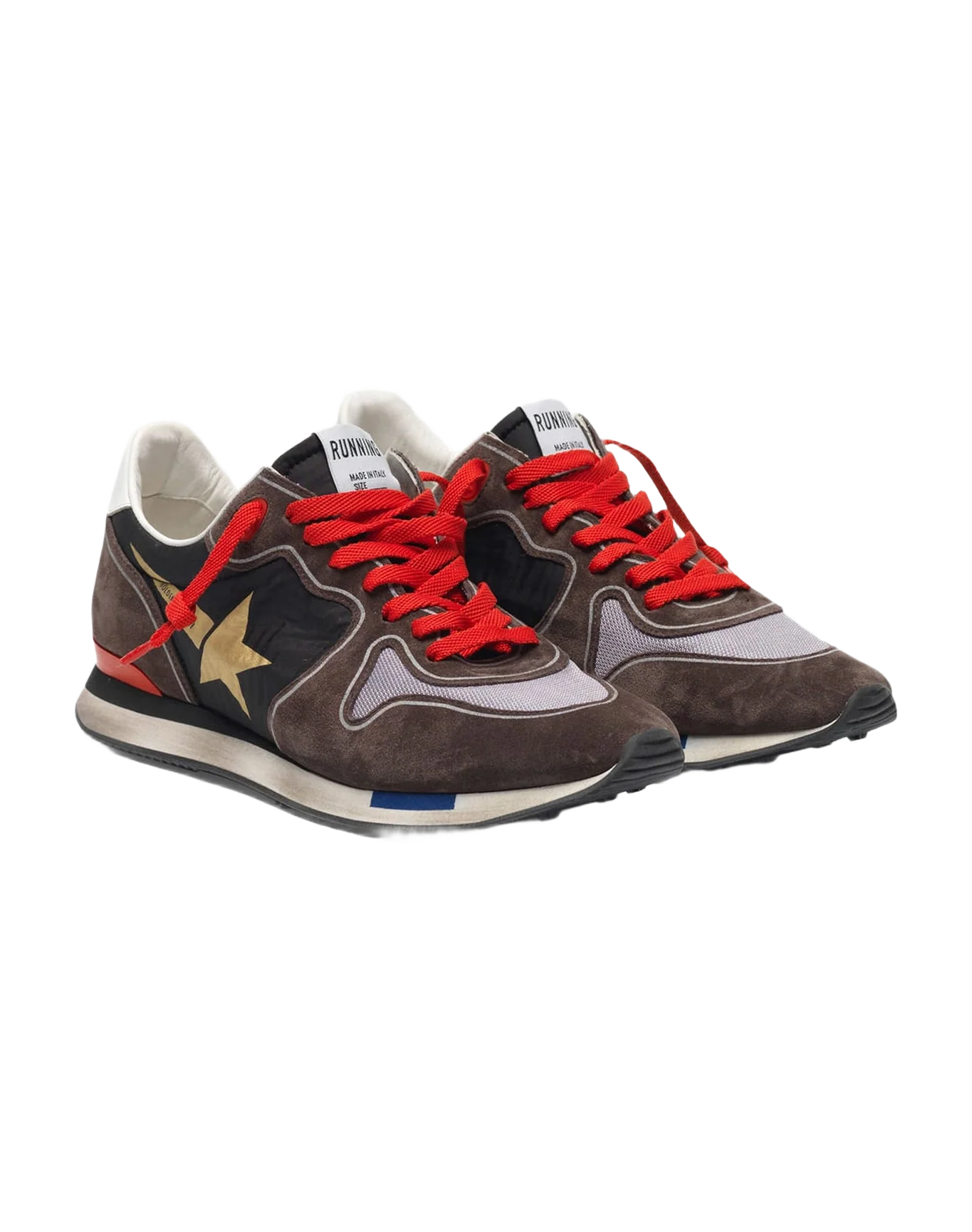 Men | Running Sneakers Suede with Nylon & Mesh Insert (V1) - Image 3
