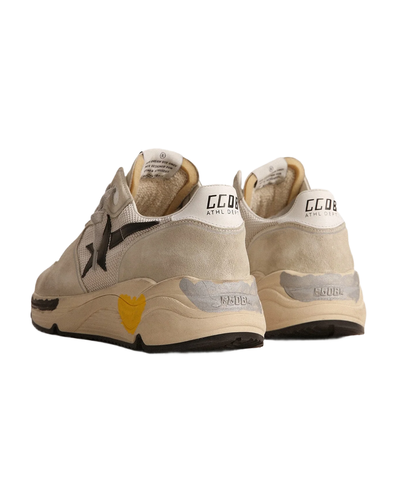 Men | Running Sole Sneakers Mesh & Ice-Gray Suede | Light Silver x Ice x Black - Image 6
