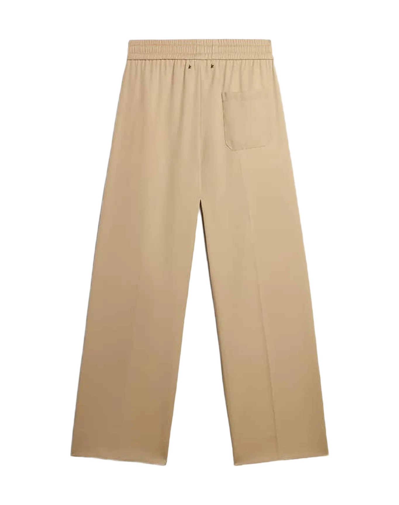 Men | Sand-Colored Joggers with Pocket On The Back | Sand - Image 7
