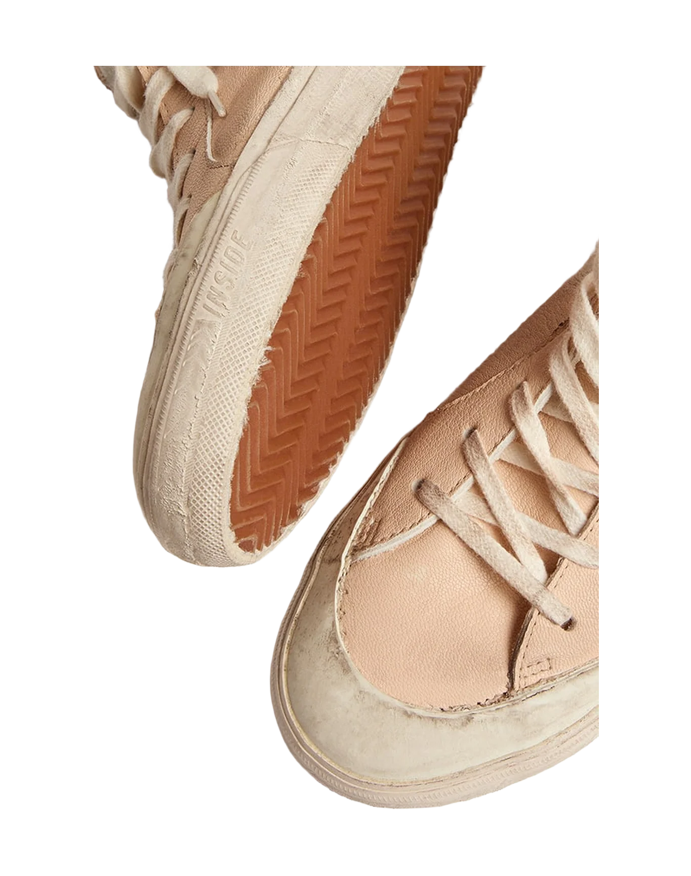 Men | Slide Penstar Pale Salmon Nappa & Black Star | Smoke Grey x Black x Silver x Red - Image 2