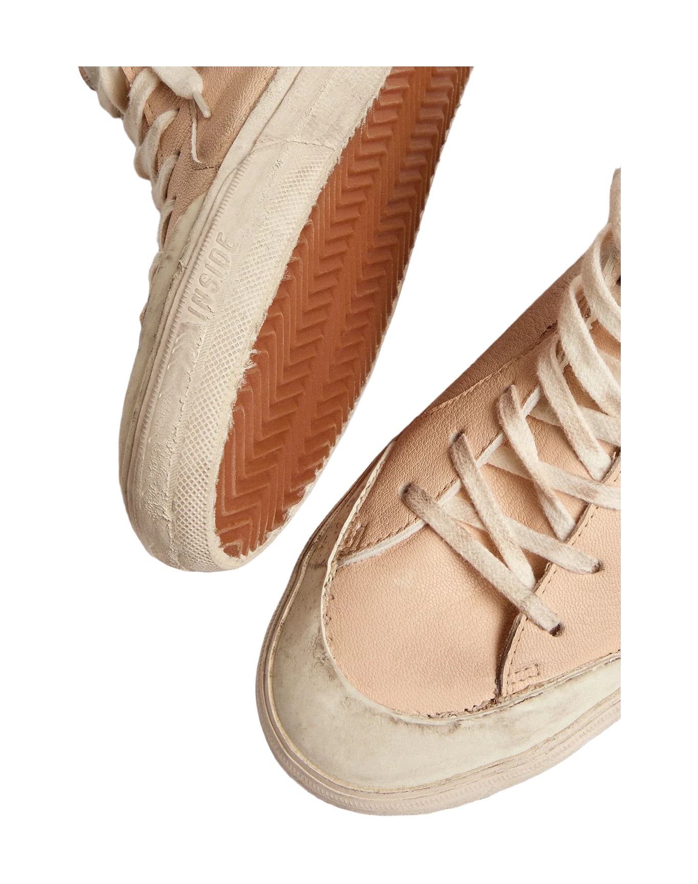 Men | Slide Penstar Pale Salmon Nappa & Black Star | Smoke Grey x Black x Silver x Red - Image 5