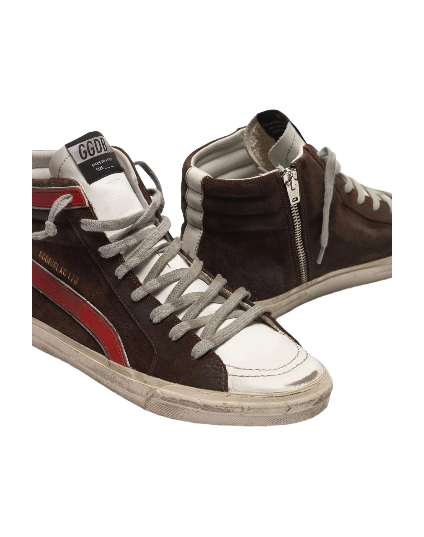 Men | Slide Sneakers Suede with Silver Star - Image 3