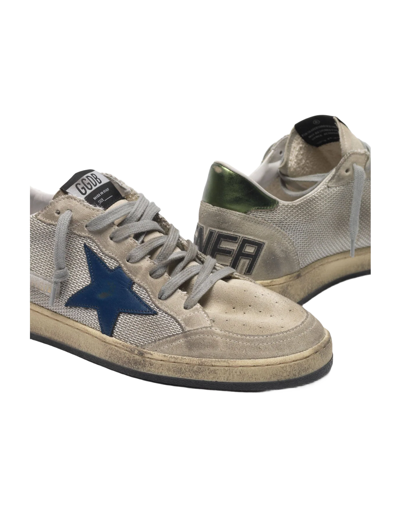 Men | Sneakers Ball Star Silver Mesh-Blu Star - Image 3