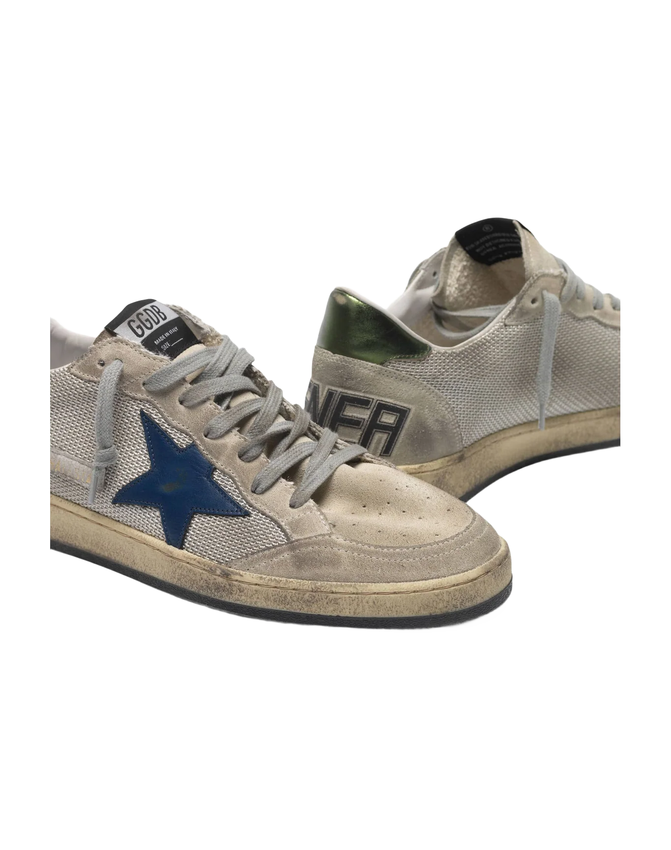Men | Sneakers Ball Star Silver Mesh-Blu Star - Image 5