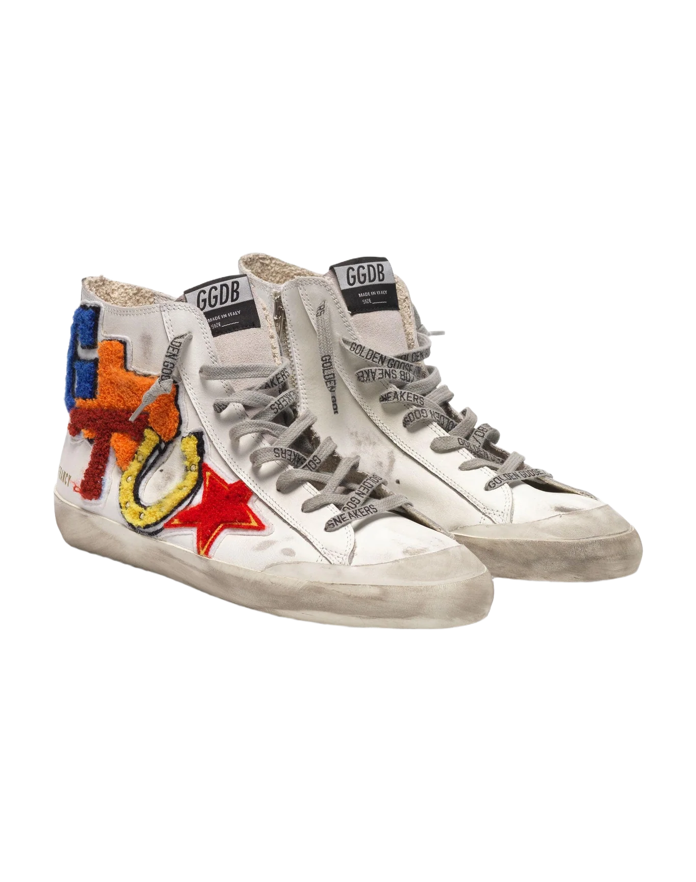 Men | Sneakers Francy White Leather-Texas Patch - Image 5