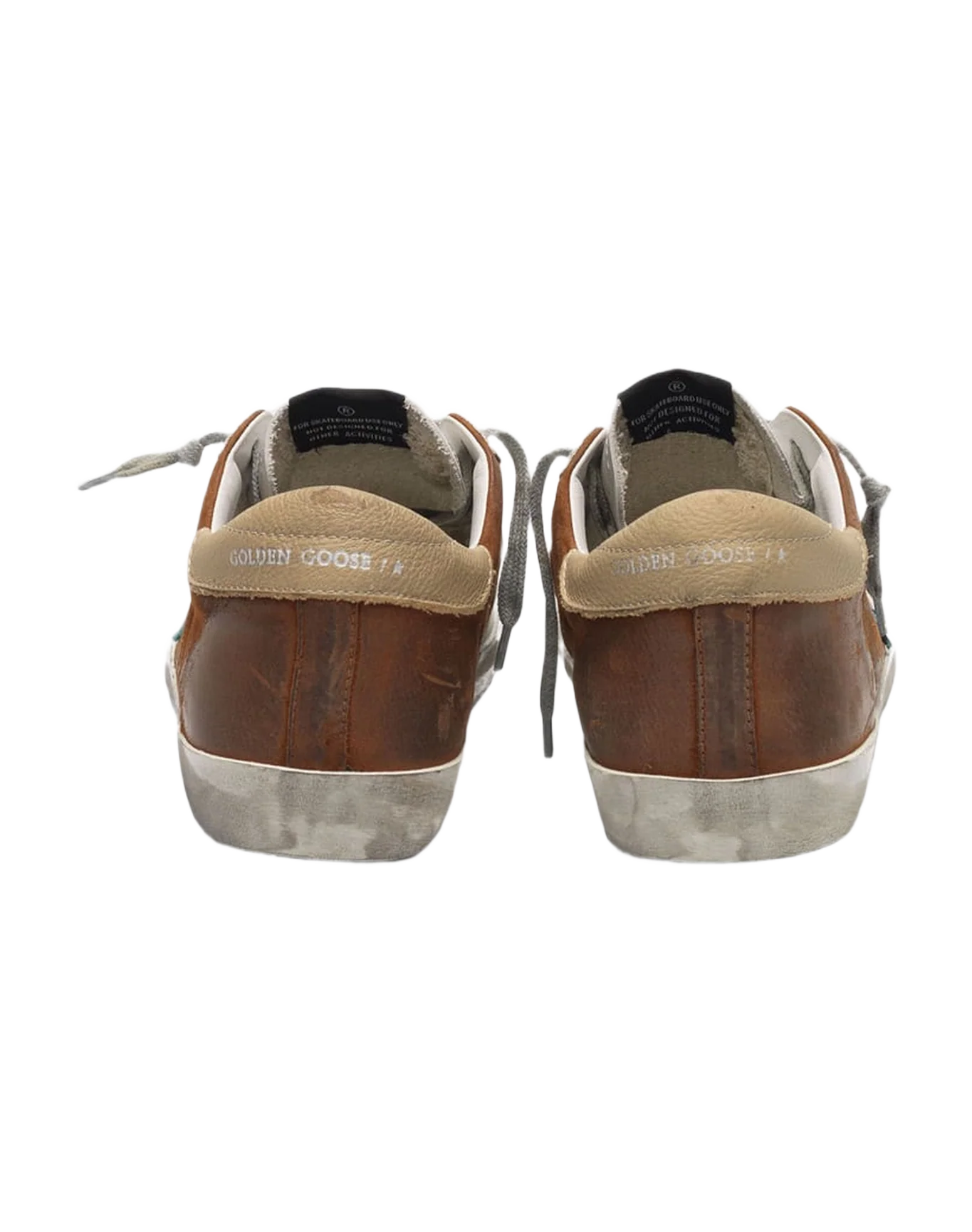 Men | Sneakers Super-Star Col U17 Brown Suede-Blue Star - Image 3