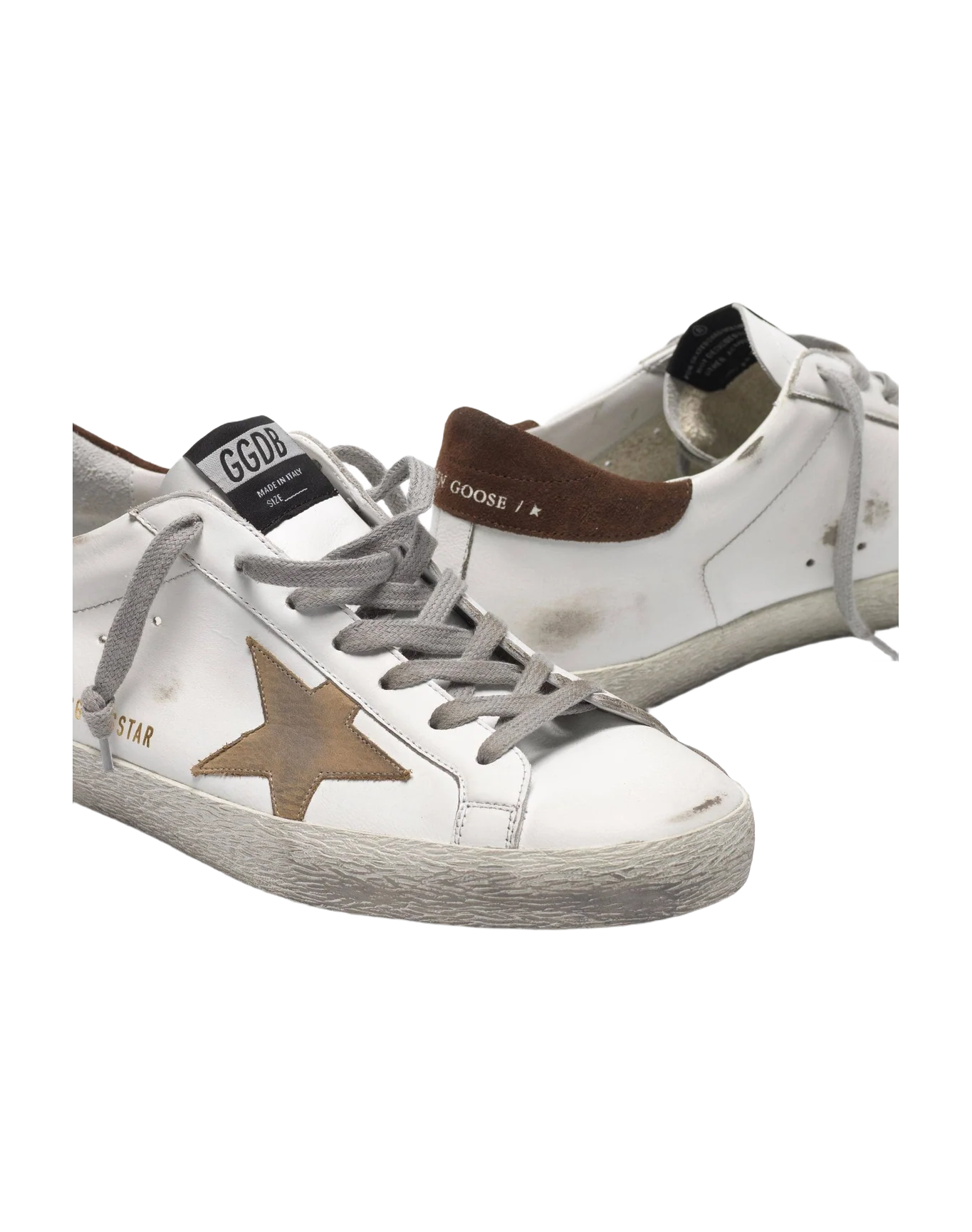 Men | Sneakers Super-Star White Leather-Incense - Image 6