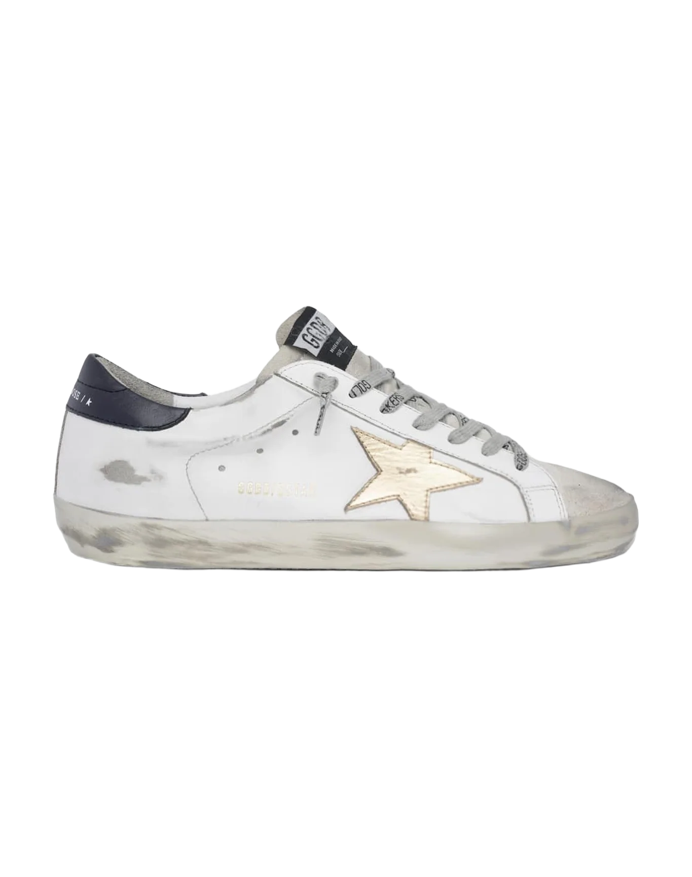 Men | Sneakers Super-Star White Leather Sparkle - Image 2