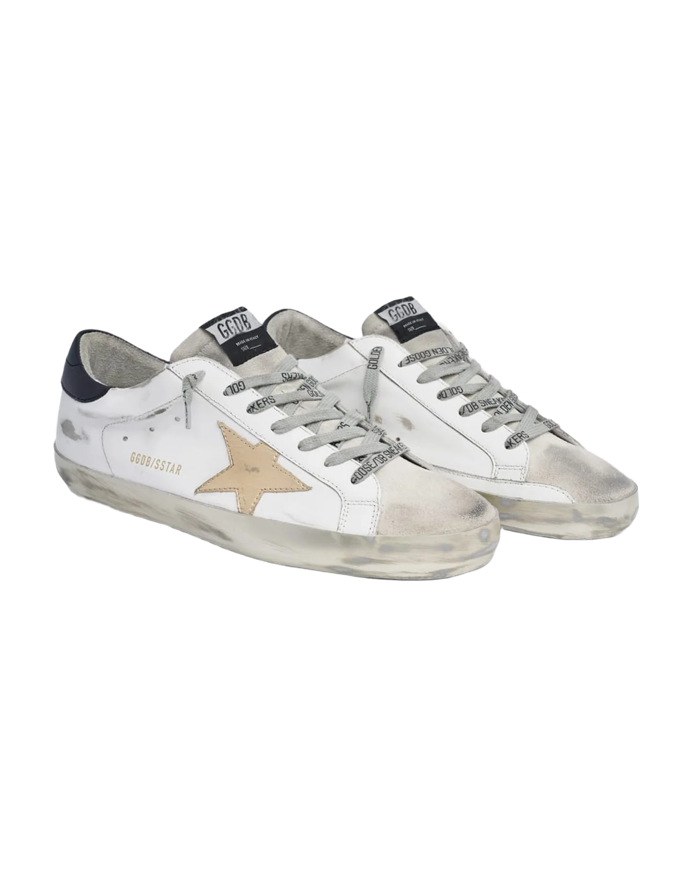Men | Sneakers Super-Star White Leather Sparkle - Image 3