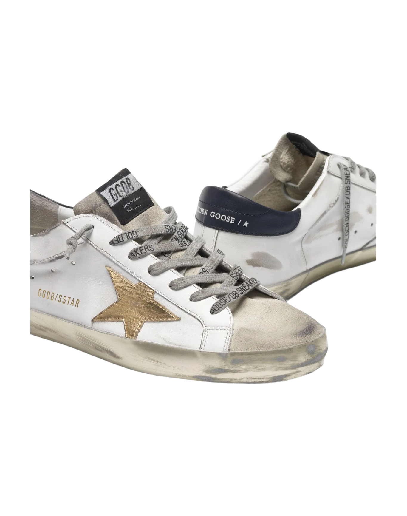 Men | Sneakers Super-Star White Leather Sparkle - Image 5