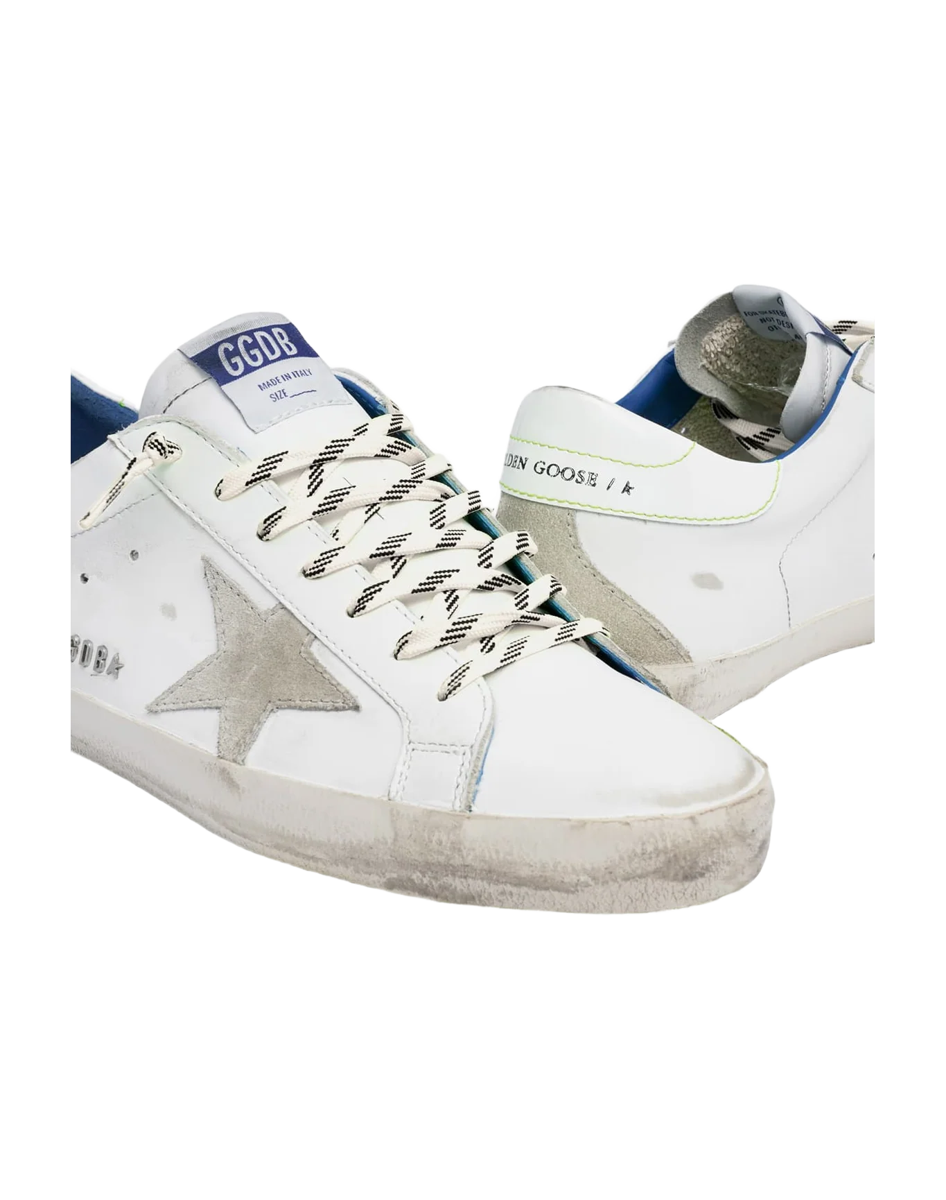 Men | Sneakers Super-Star White Leather with Gray Star - Image 5