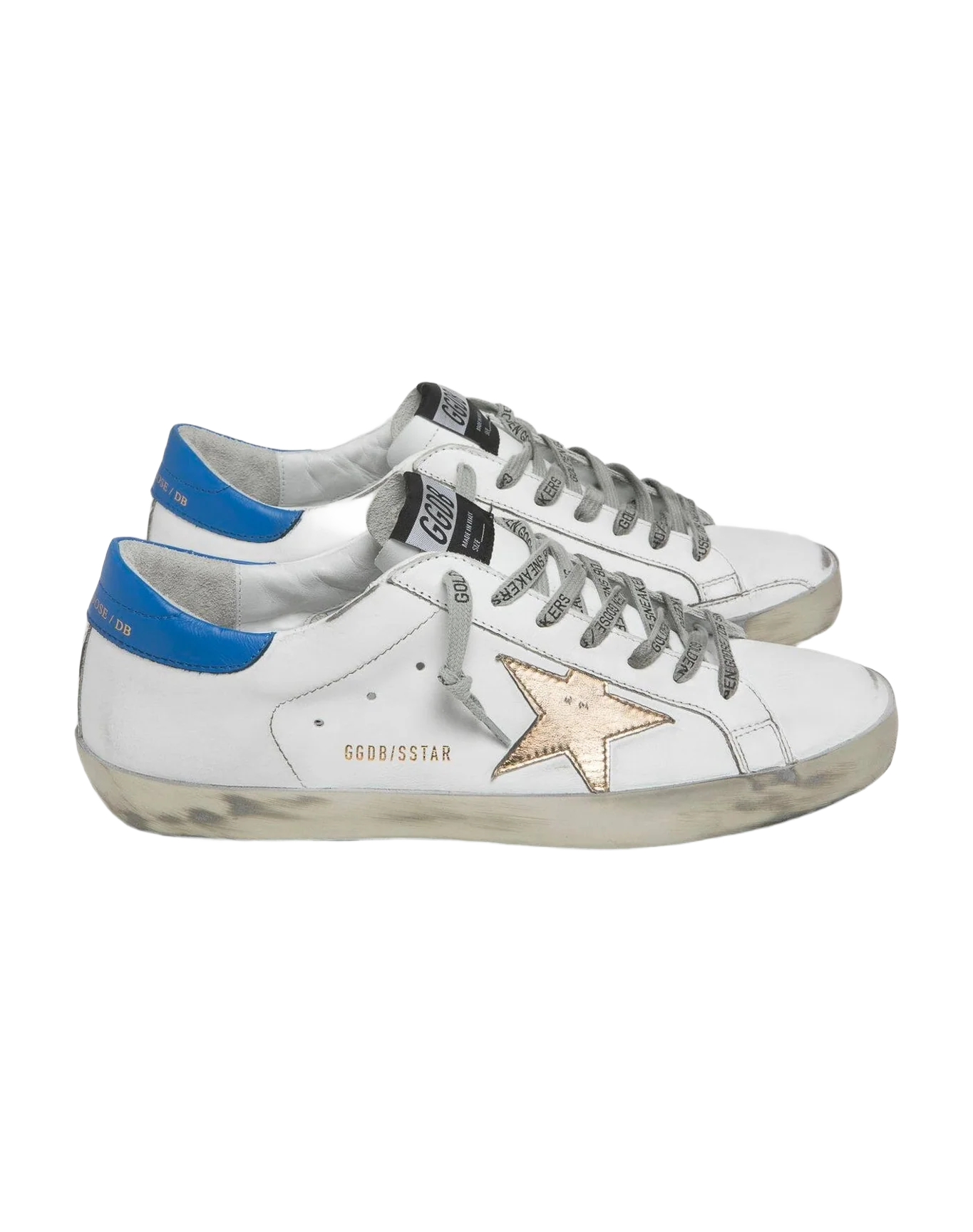 Men | Sneakers Superstar White-Blue-Gold