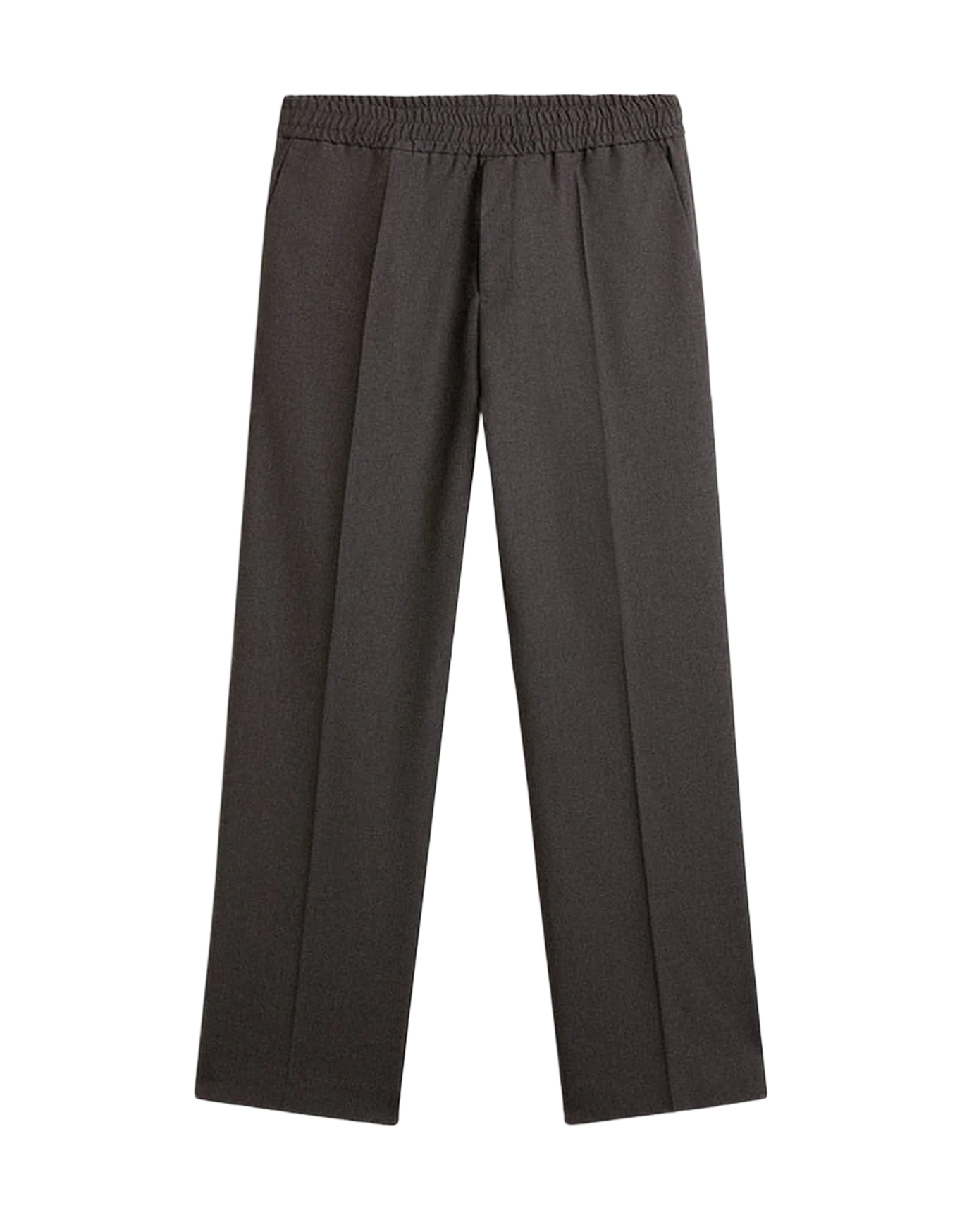 Men | Soft Pants Anthracite Gray Wool | Antracite x Melange - Image 4
