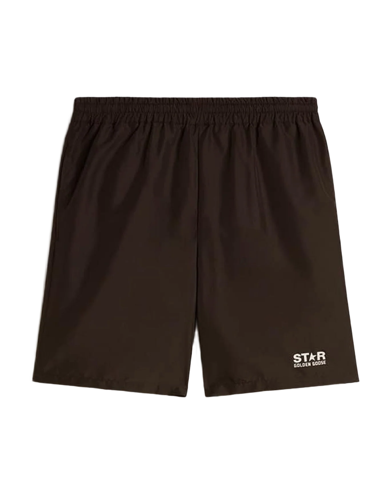 Men | Star Shorts Boxing Man Wide Leg Black with Technical Poliester Fabric | Black