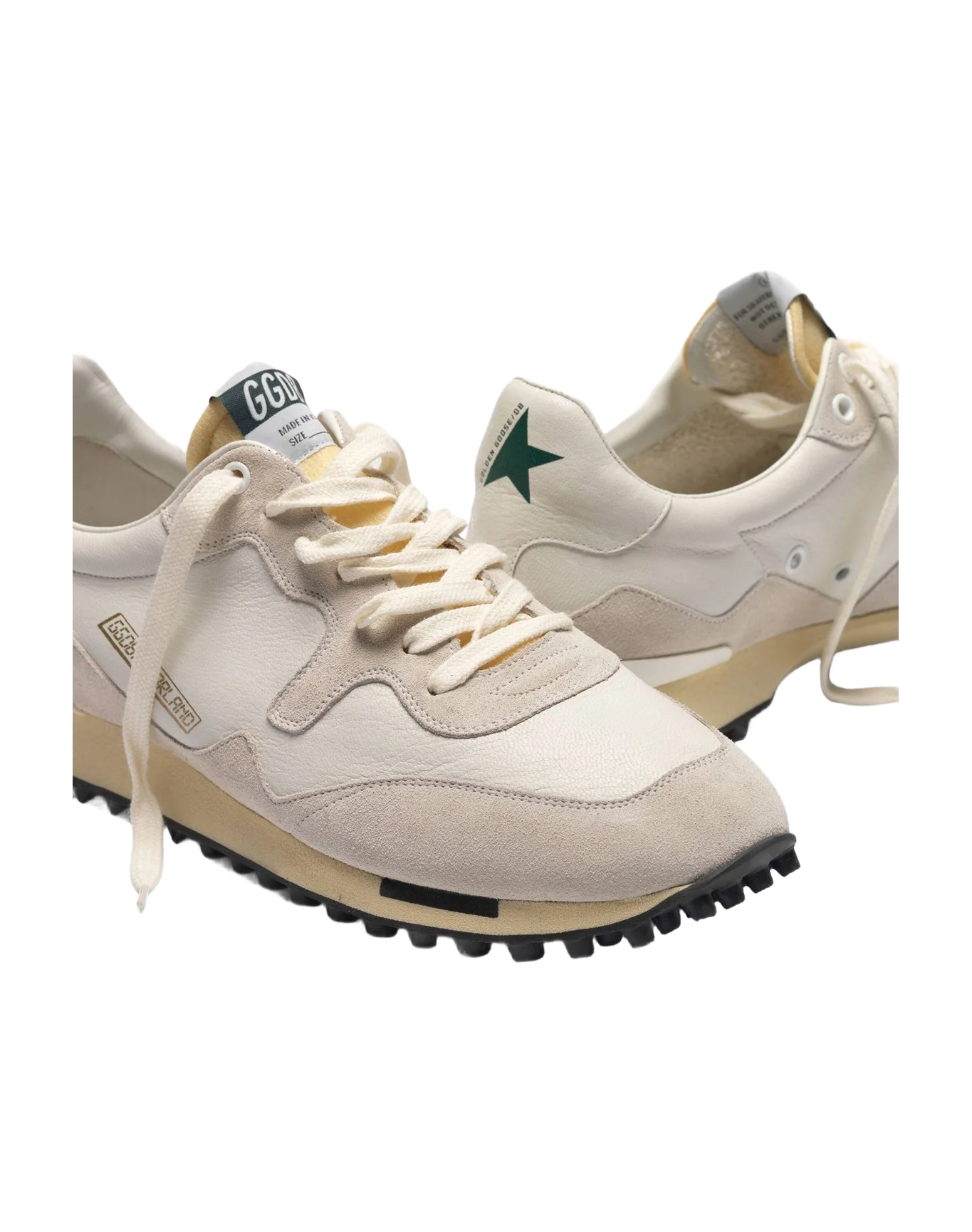 Men | Starland Sneakers Leather with Suede Inserts
