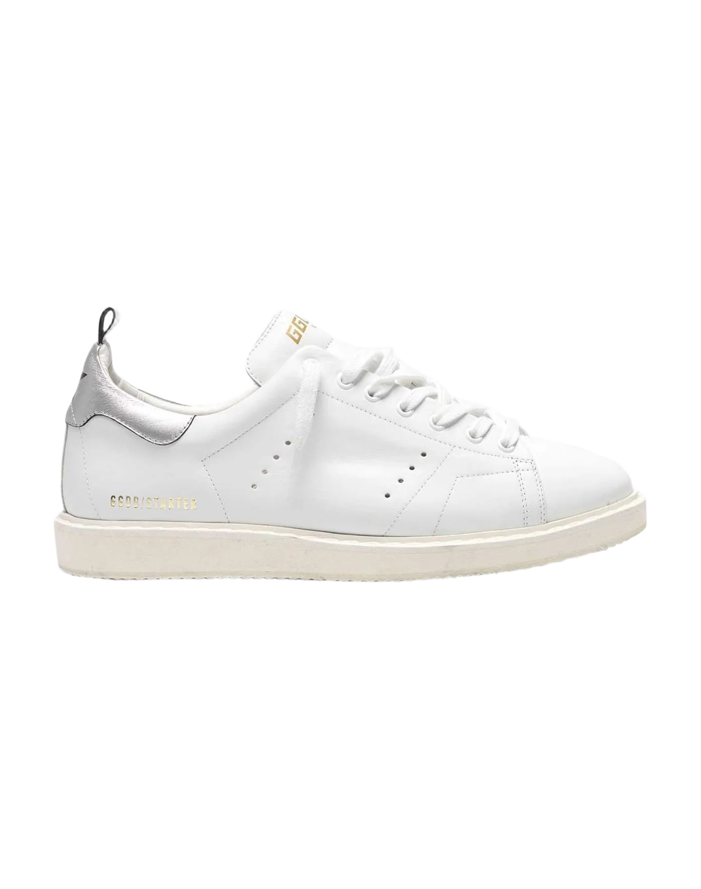 Men | Starter Sneakers Leather with Metallic Heel Tab - Image 3