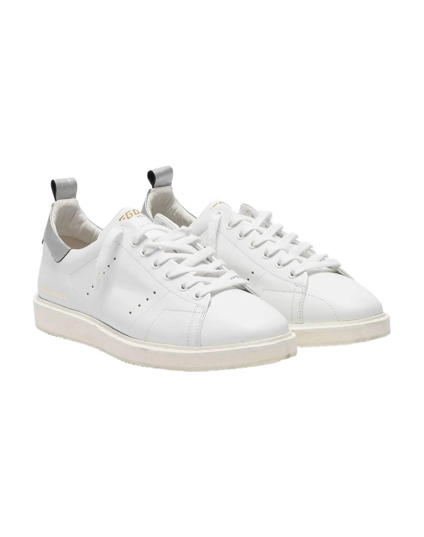 Men | Starter Sneakers Leather with Metallic Heel Tab - Image 5