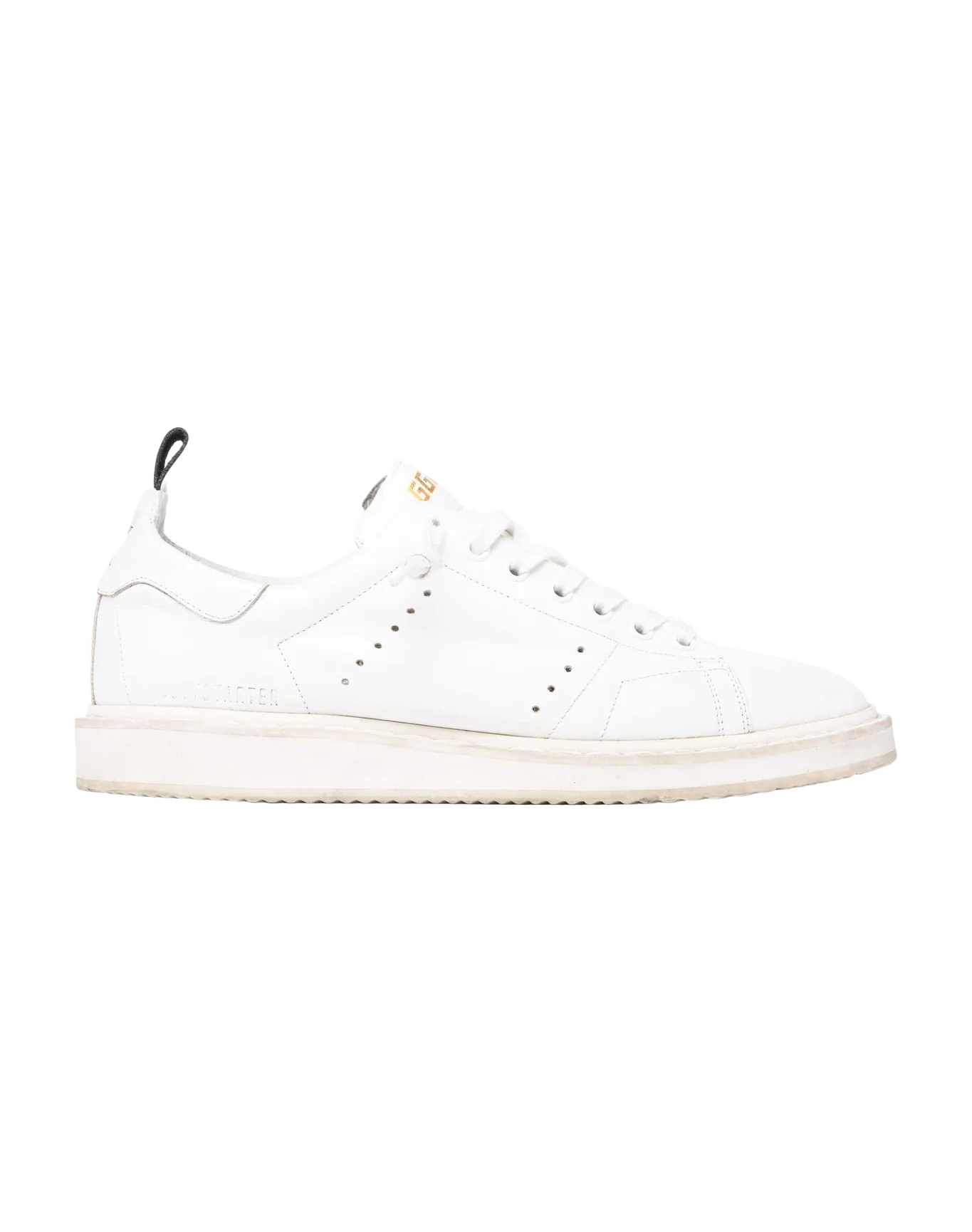 Men | Starter Sneakers Leather with Printed Star On The Heel Tab - Image 3