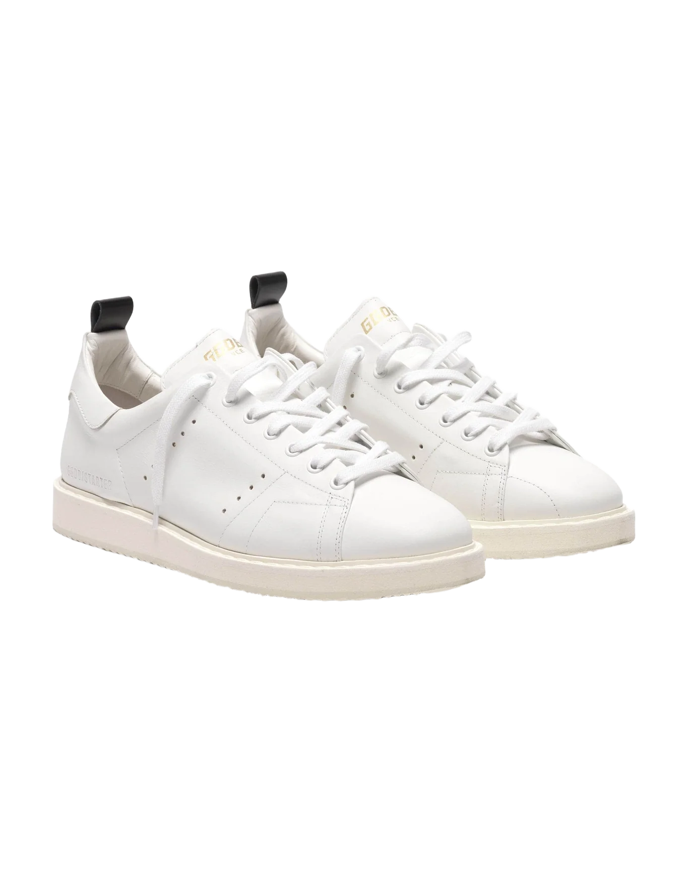 Men | Starter Sneakers Leather with Printed Star On The Heel Tab - Image 5