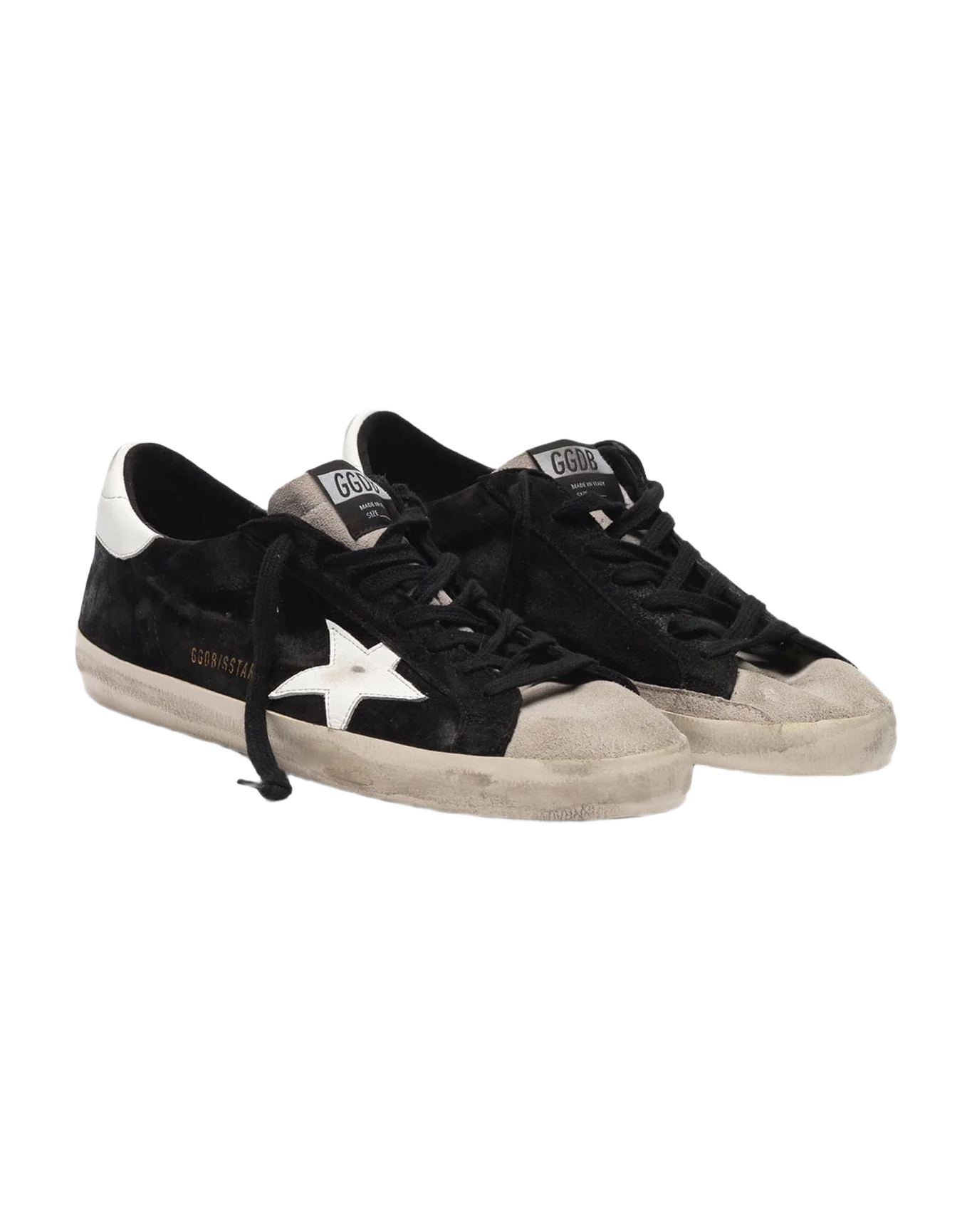Men | Super-Star Sneakers Two Colours Of Suede with Contrast Star - Image 2