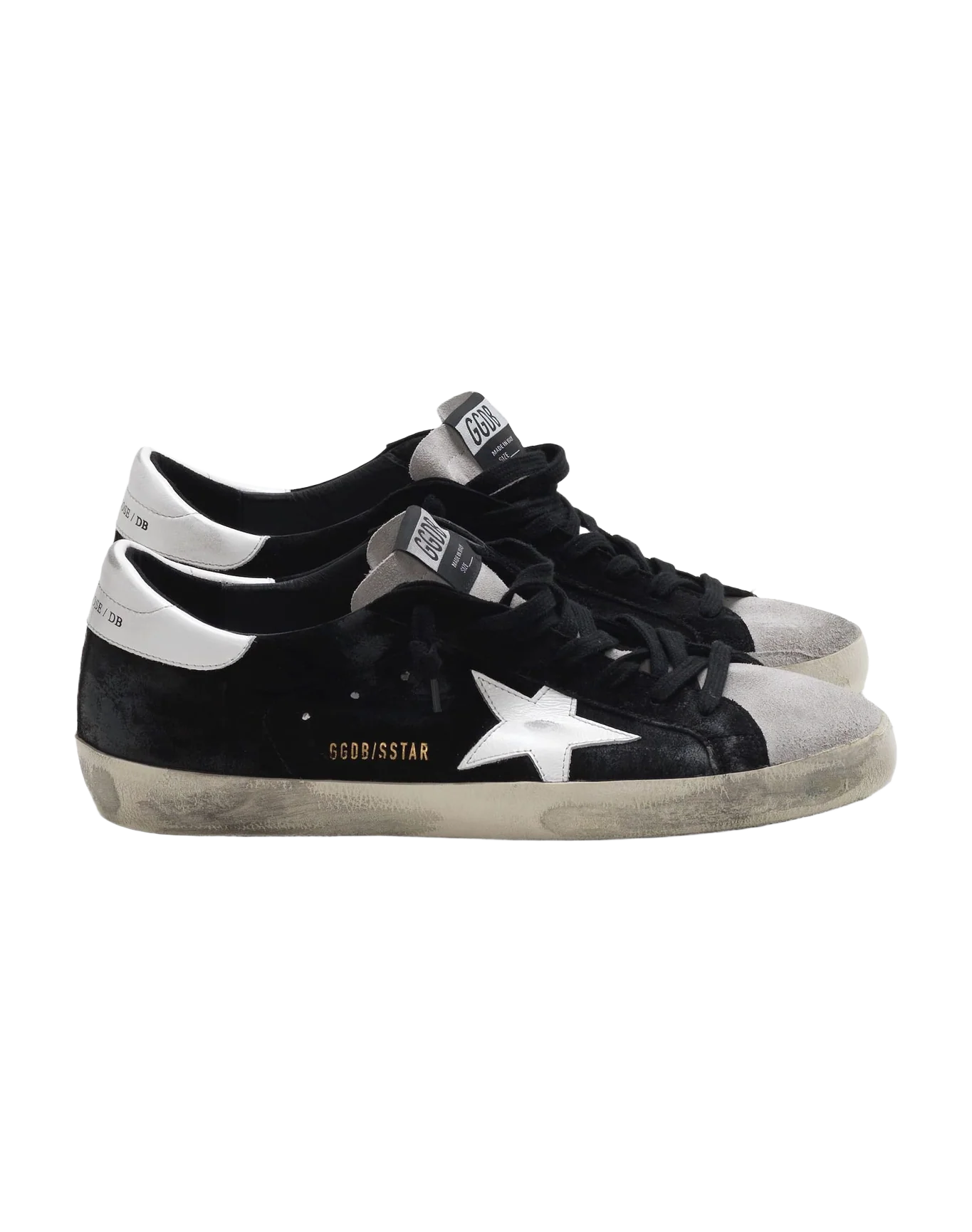 Men | Super-Star Sneakers Two Colours Of Suede with Contrast Star - Image 6