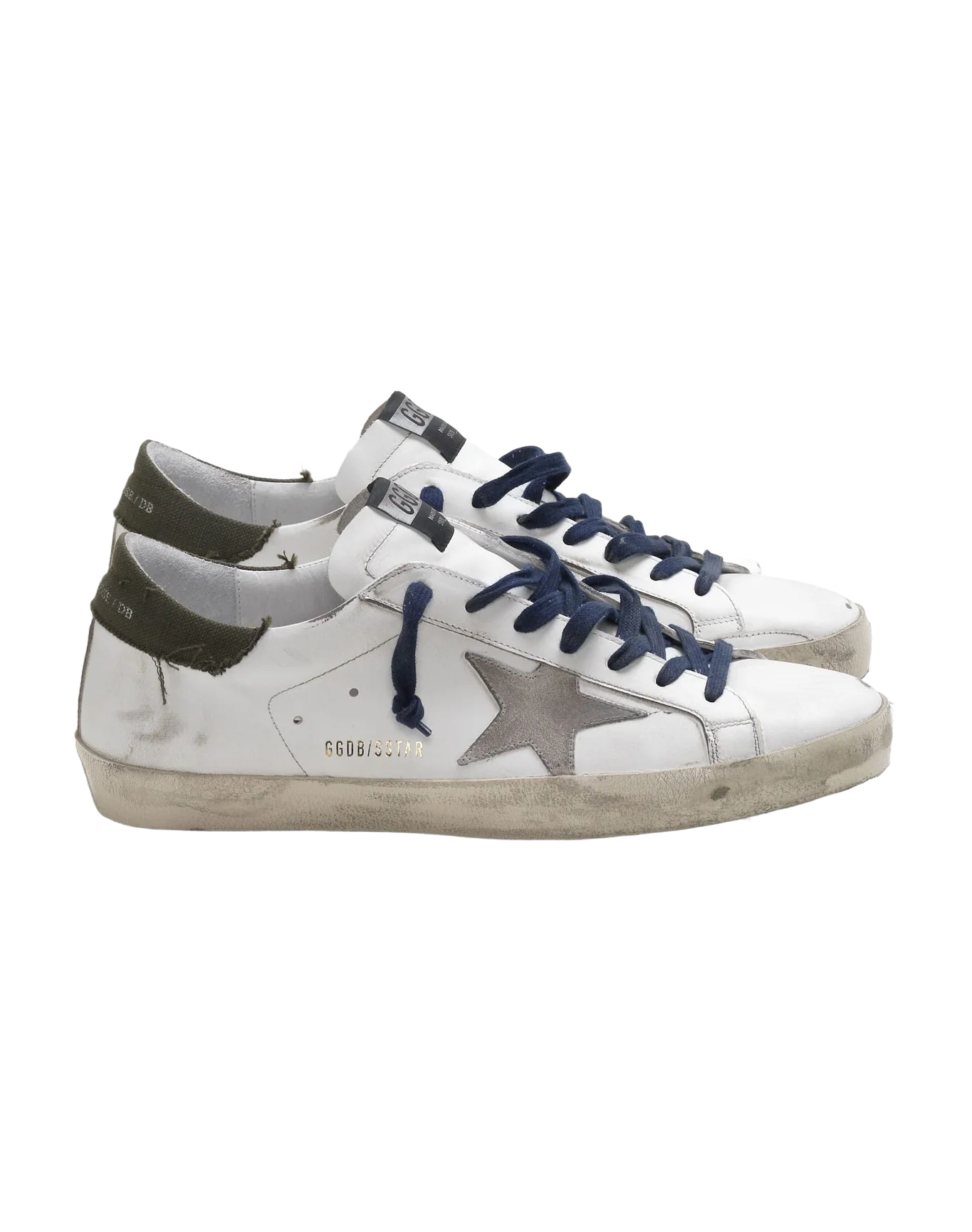 Men | Super-Star Sneakers with The Heel Tab Raw Edge Canvas - Image 4