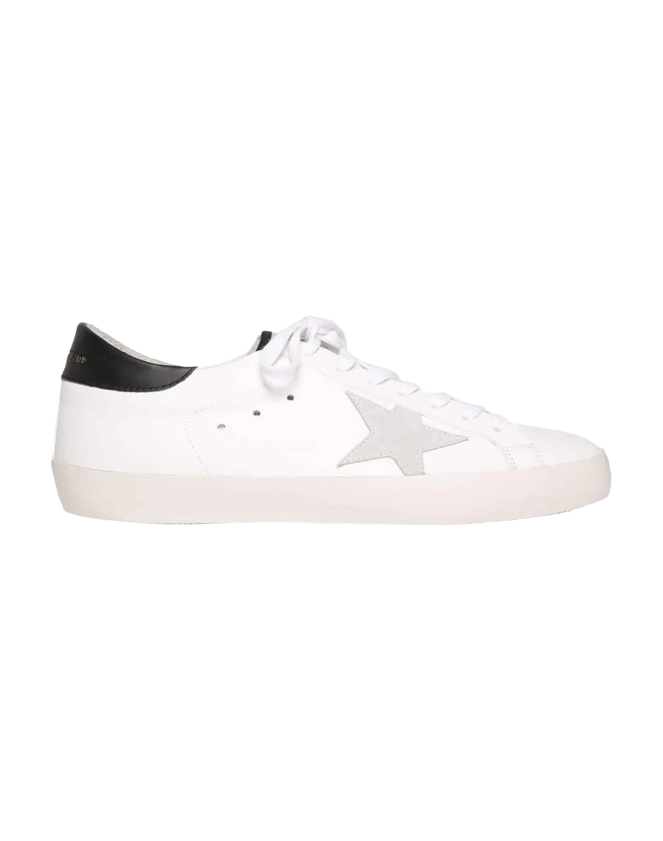 Men | Super-Star White Nappa with Black Heel Tab - Image 2